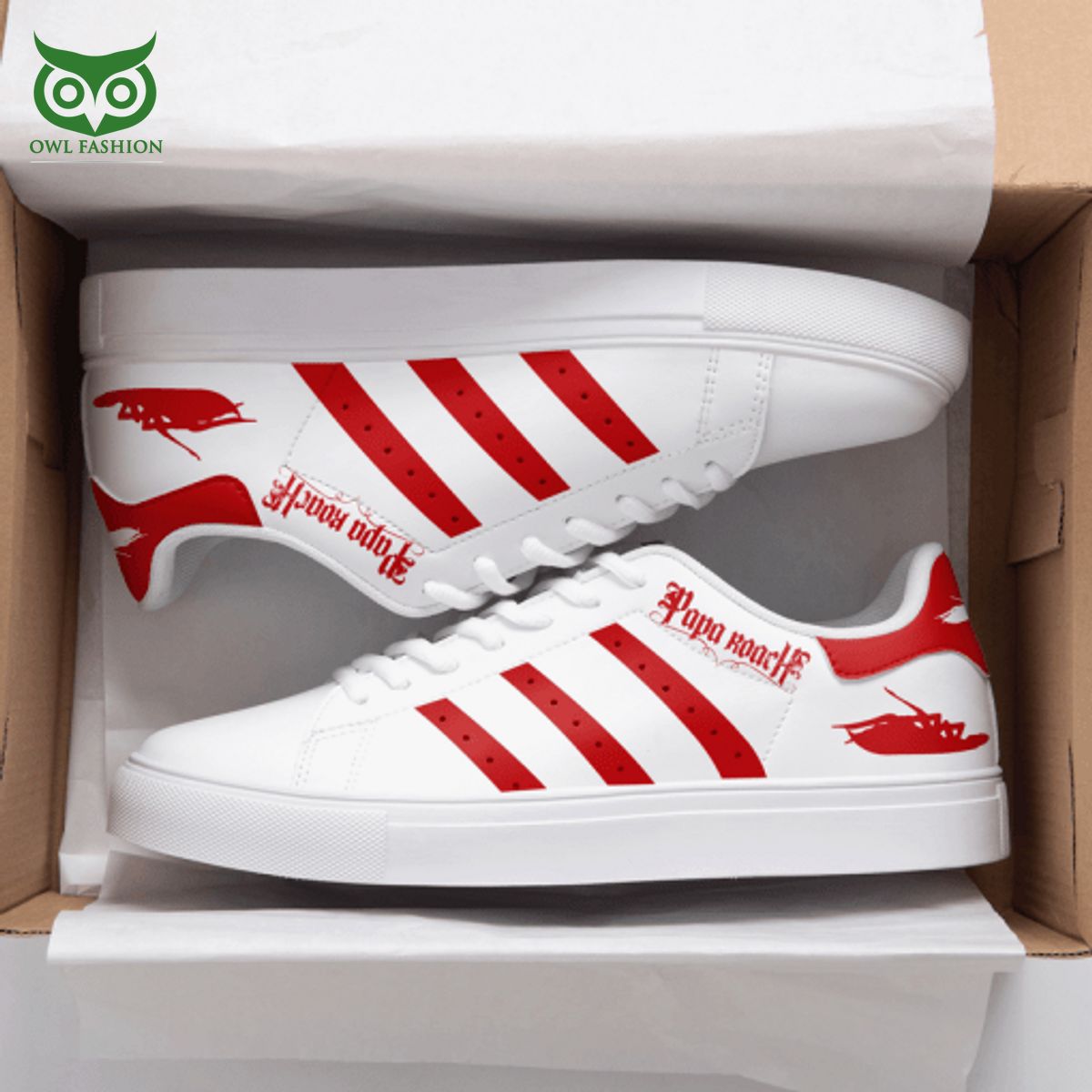 Papa Roach American Rock Band Stan Smith Shoes - Adult & Kids T-Shirts, Sweatshirts & Hoodies apparel design preview 1