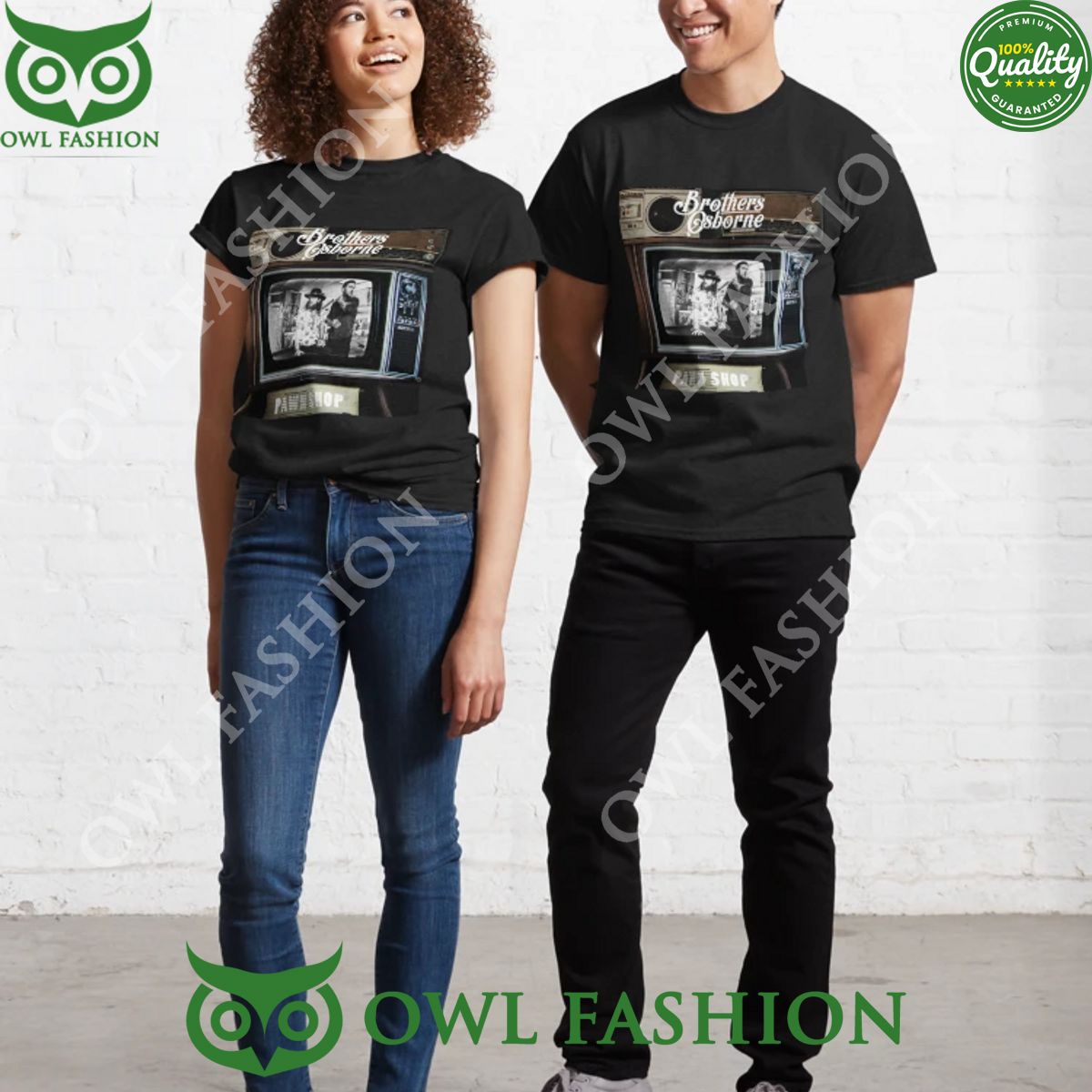 Pawn Shop Brothers Osborne American country music duo - Adult & Kids T-Shirts, Sweatshirts & Hoodies apparel design preview 1