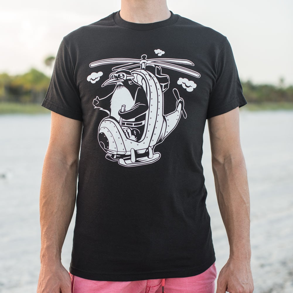 Penguin Pilot - Adult & Kids T-Shirts, Sweatshirts & Hoodies apparel design preview 1