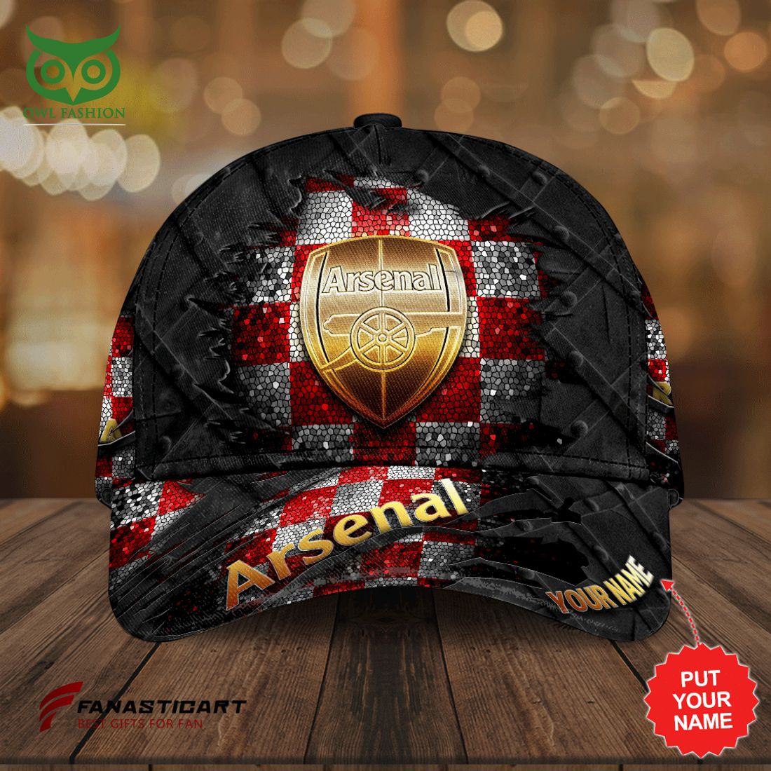 Personalized Arsenal Blink Premier League Classic Cap - Adult & Kids T-Shirts, Sweatshirts & Hoodies apparel design preview 1
