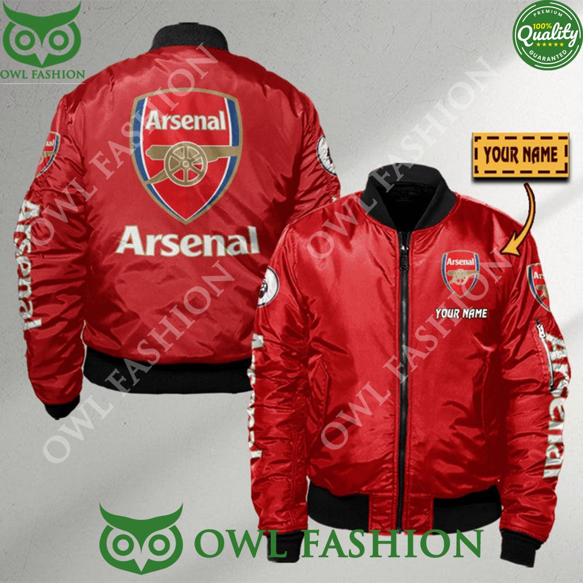 Personalized Arsenal FC Top Rankings Premier League - Adult & Kids T-Shirts, Sweatshirts & Hoodies apparel design preview 1