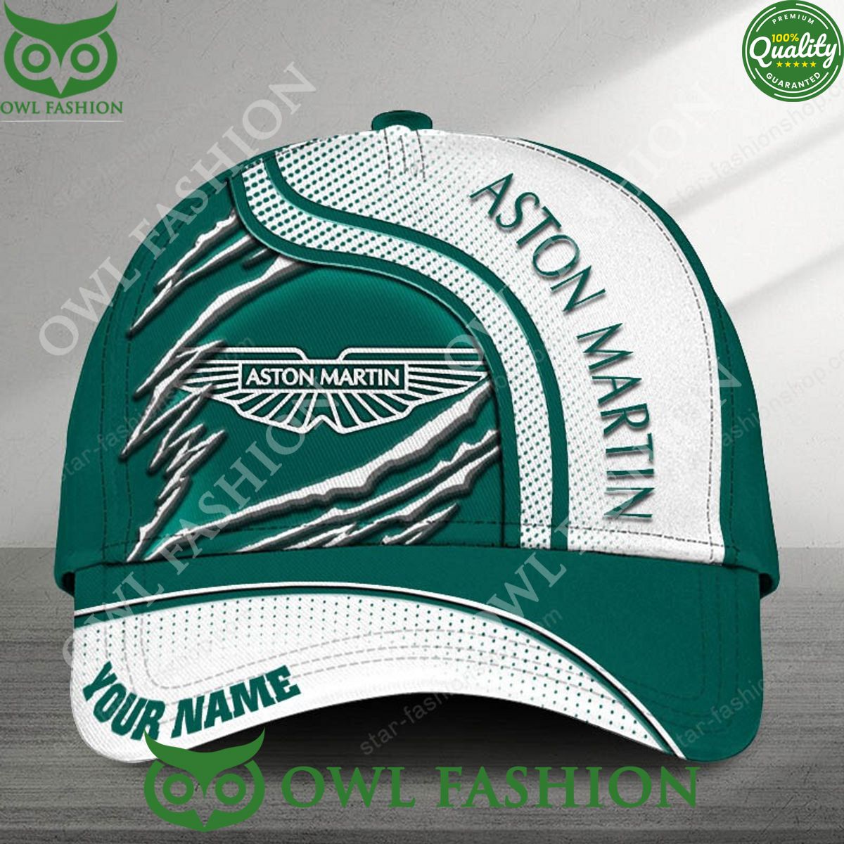 Personalized Aston Martin Claw Scratches Classic Cap - Adult & Kids T-Shirts, Sweatshirts & Hoodies apparel design preview 1