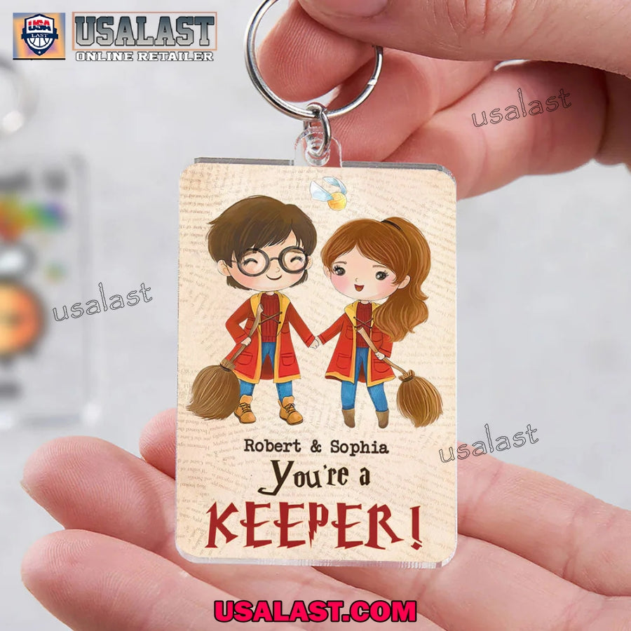 Personalized Gifts For Couple Acrylic Keychain, - Adult & Kids T-Shirts, Sweatshirts & Hoodies apparel design preview 1