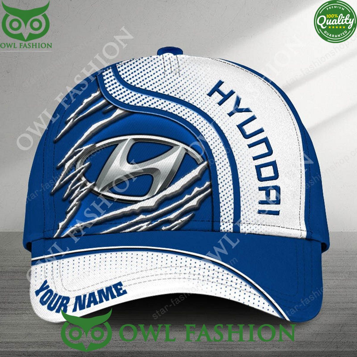 Personalized Hyundai Claw Scratches Classic Cap - Adult & Kids T-Shirts, Sweatshirts & Hoodies apparel design preview 1