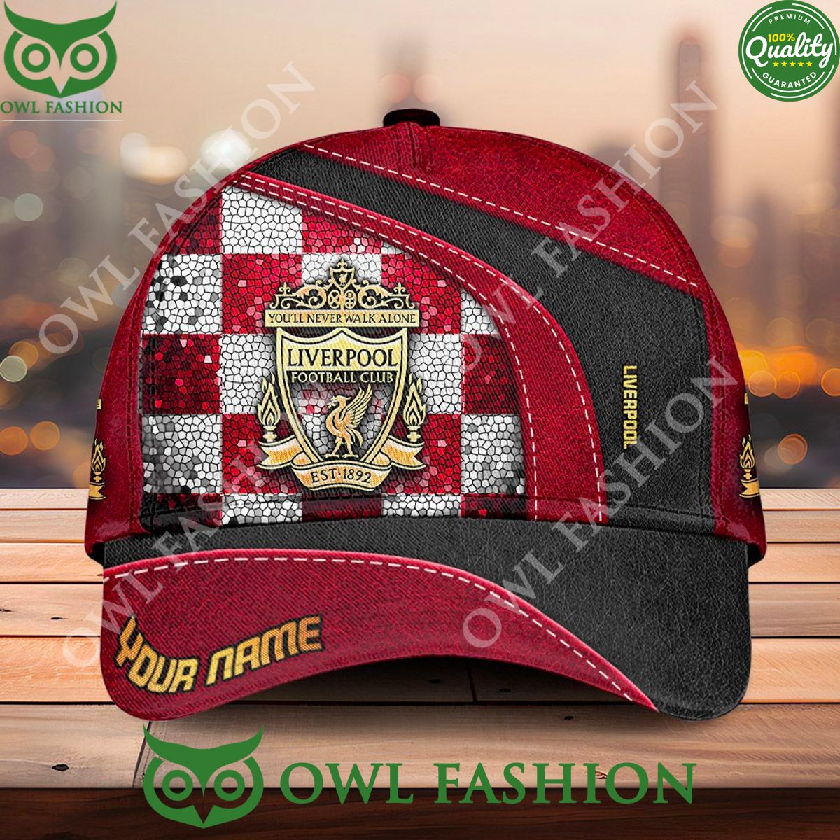 Personalized Liverpool EPL Blink Wall Classic Cap - Adult & Kids T-Shirts, Sweatshirts & Hoodies apparel design preview 1