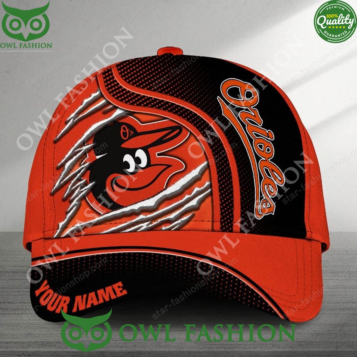 Personalized MLB Baltimore Orioles Classic Cap - Adult & Kids T-Shirts, Sweatshirts & Hoodies apparel design preview 1