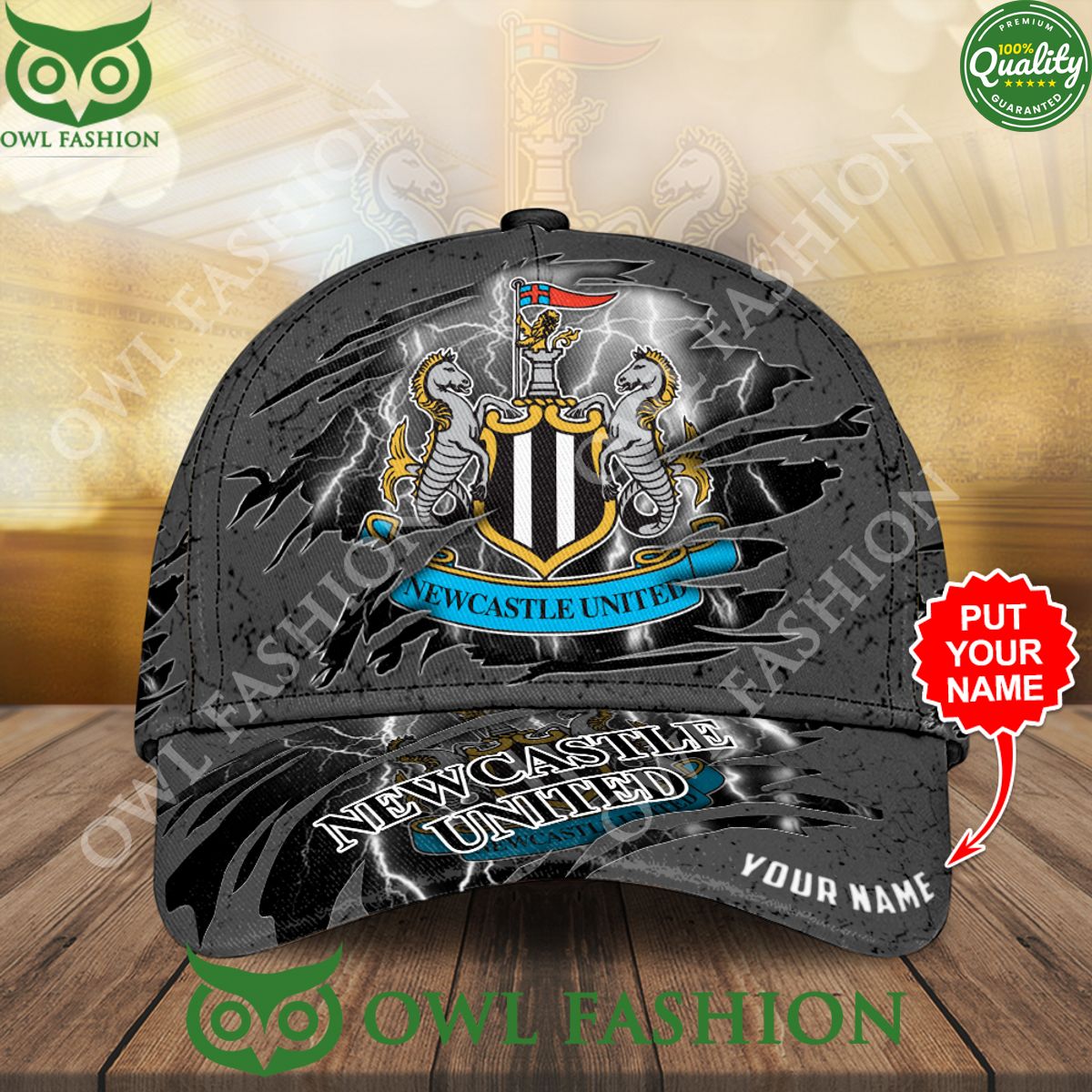 Personalized Newcastle United EPL with Logo Classic - Adult & Kids T-Shirts, Sweatshirts & Hoodies apparel design preview 1