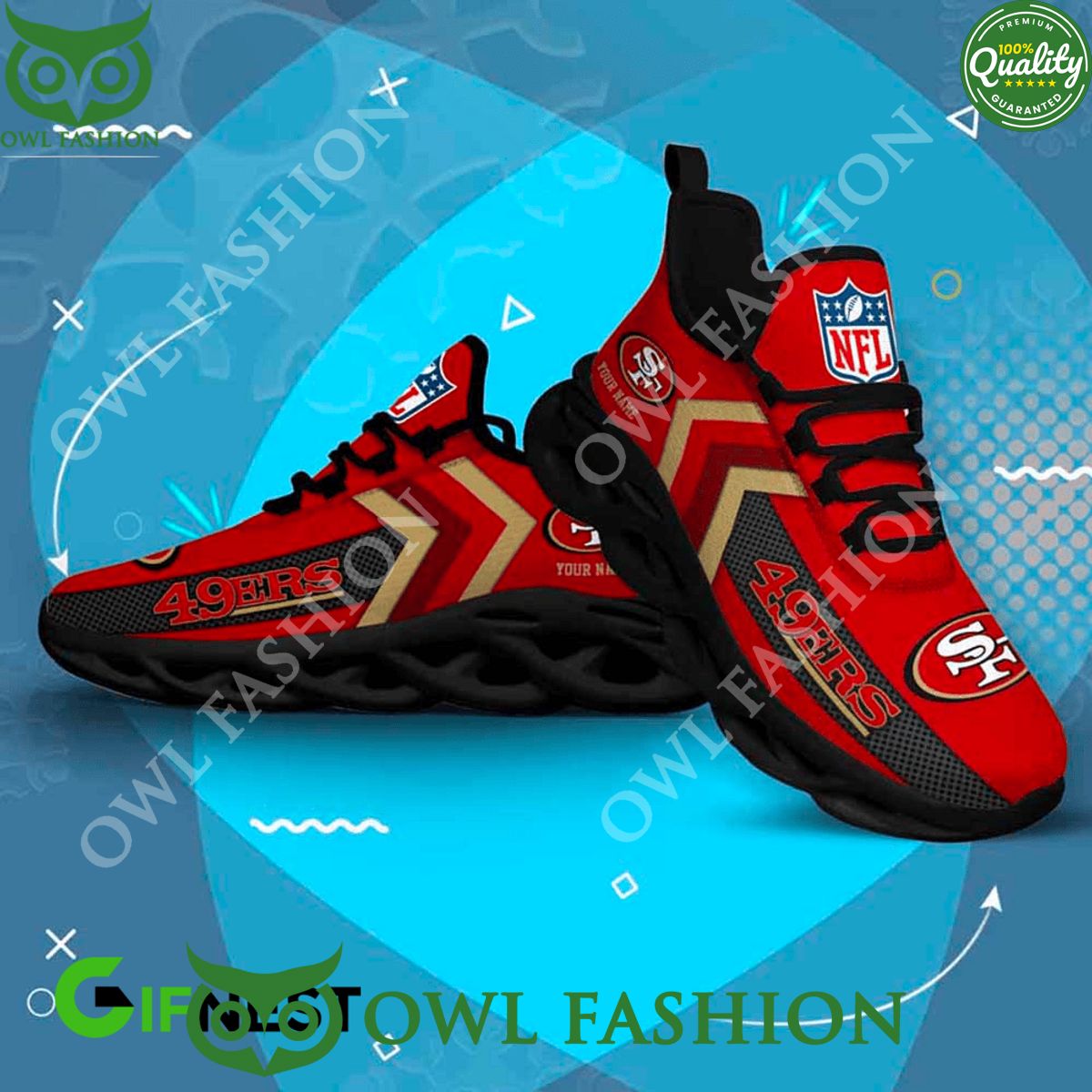 Personalized SF49 2023 NFC West Champions Max Soul - Adult & Kids T-Shirts, Sweatshirts & Hoodies apparel design preview 1