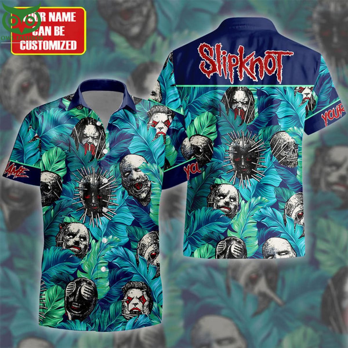 Personalized Slipknot Halloween Horror Characters - Adult & Kids T-Shirts, Sweatshirts & Hoodies apparel design preview 1