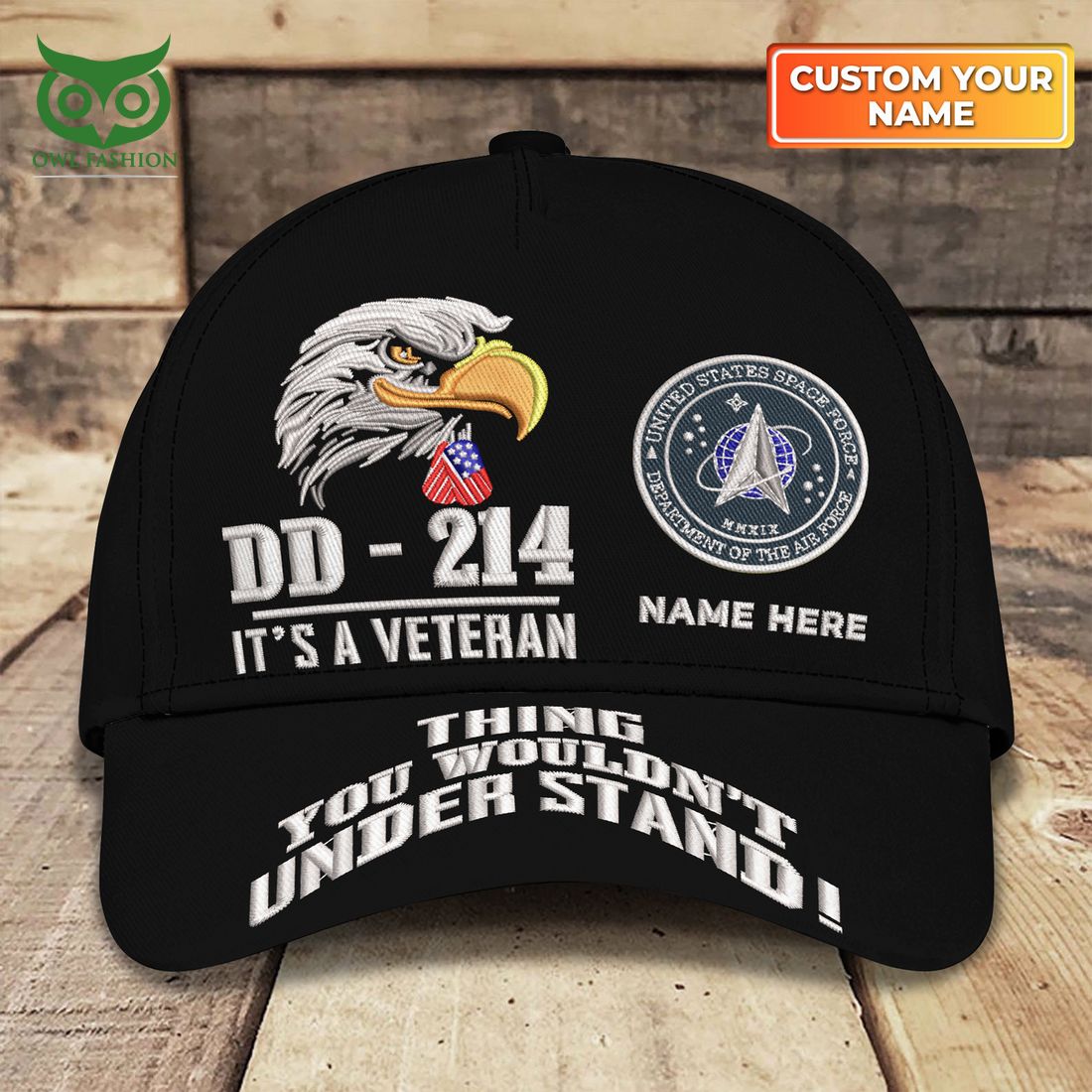 Personalized United States Space Force U.S.S.F - Adult & Kids T-Shirts, Sweatshirts & Hoodies apparel design preview 1