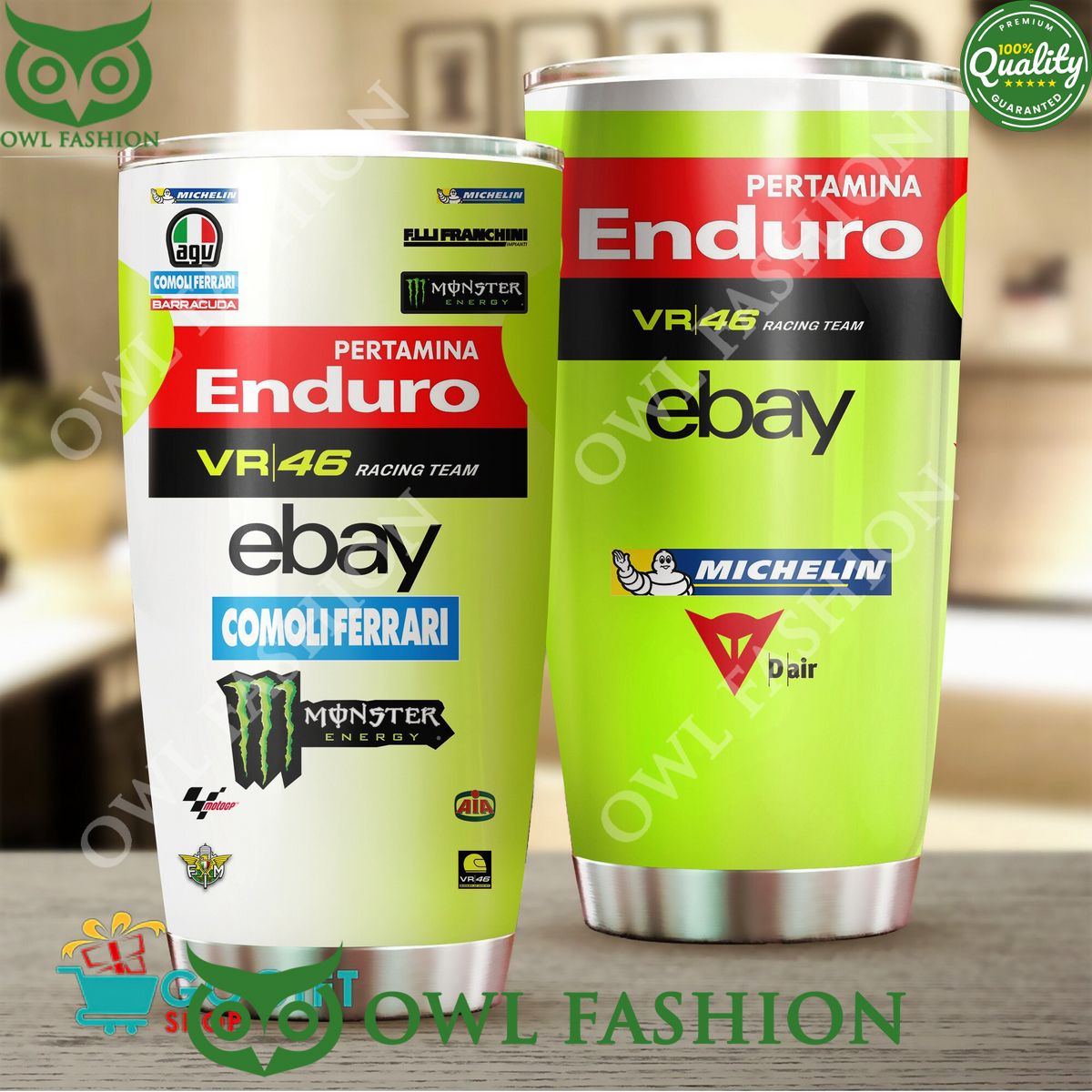 Pertamina Enduro VR46 Racing Team MotoGP Tumbler Cup - Adult & Kids T-Shirts, Sweatshirts & Hoodies apparel design preview 1