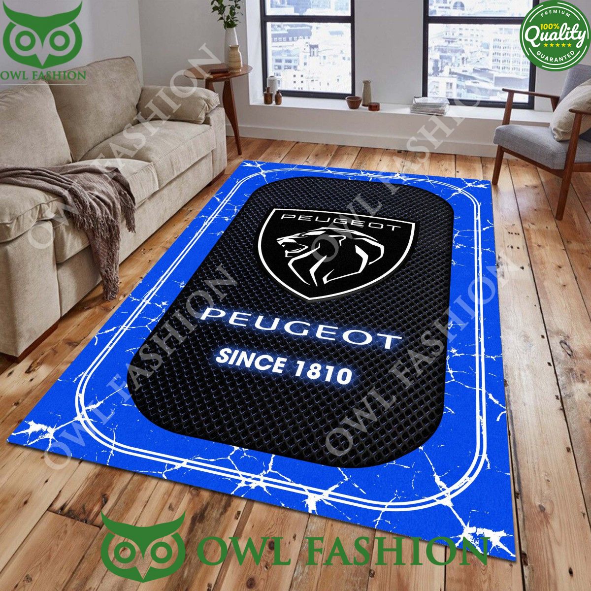Peugeot French luxury car company since 1896 stone - Adult & Kids T-Shirts, Sweatshirts & Hoodies apparel design preview 1