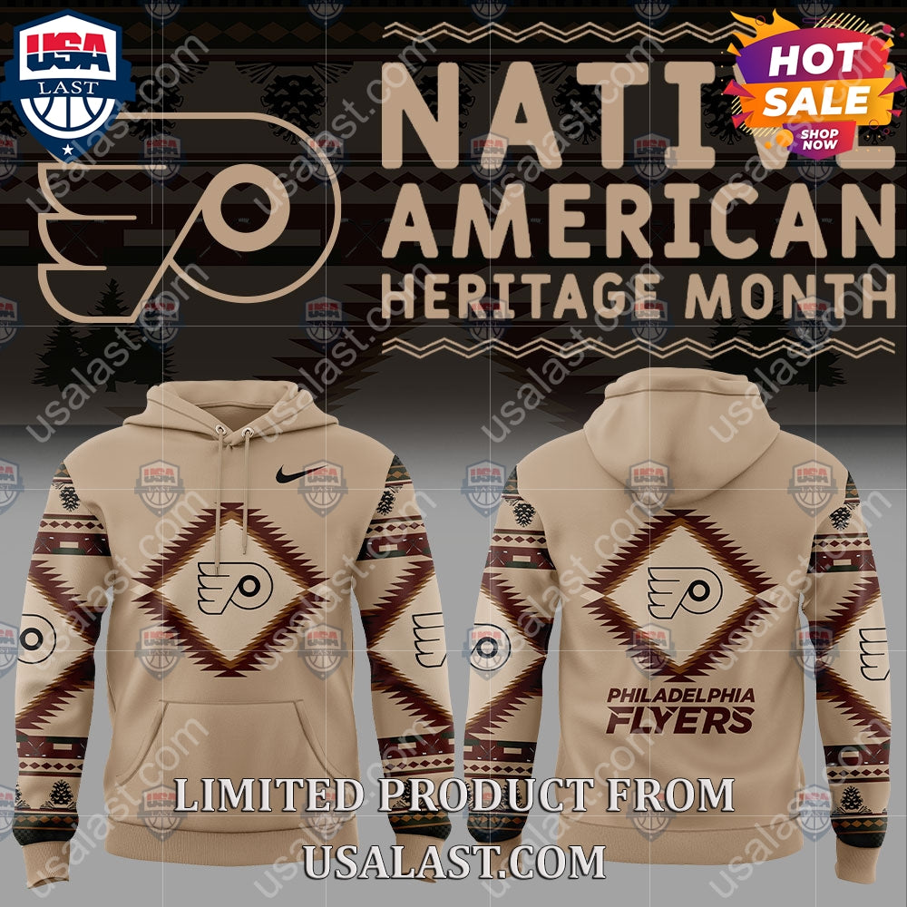 Philadelphia Flyers NHL Native American Heritage - Adult & Kids T-Shirts, Sweatshirts & Hoodies apparel design preview 1