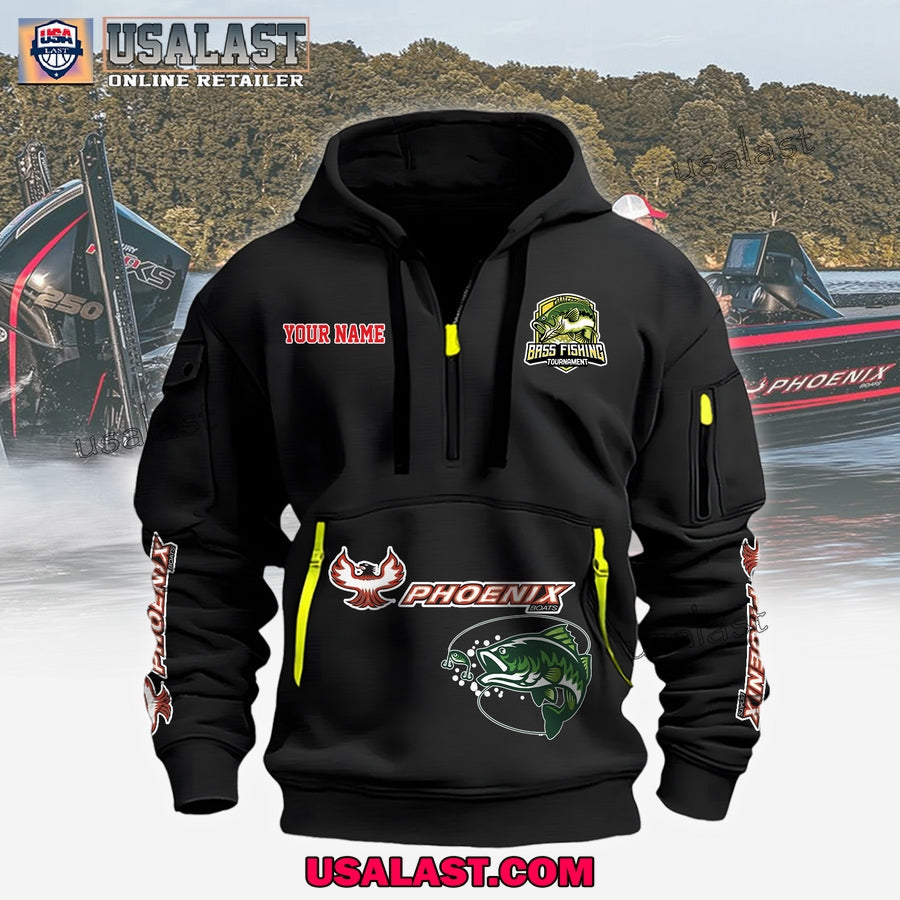 Phoenix Boats Fishing Custom Name Heavy - Adult & Kids T-Shirts, Sweatshirts & Hoodies apparel design preview 1