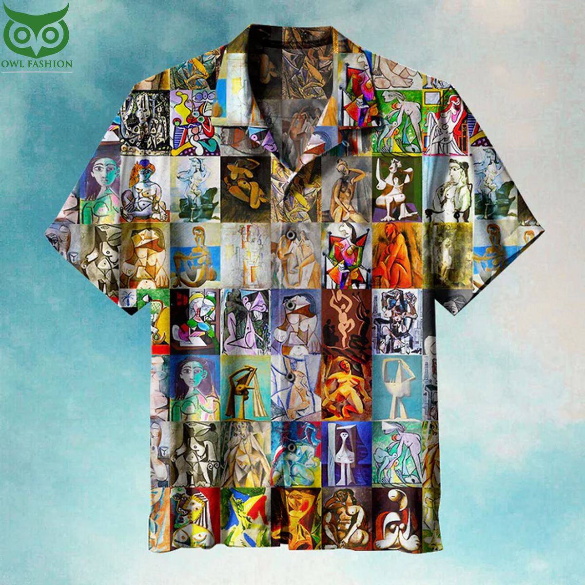 Picasso Nudes Universal Hawaiian - Adult & Kids T-Shirts, Sweatshirts & Hoodies apparel design preview 1