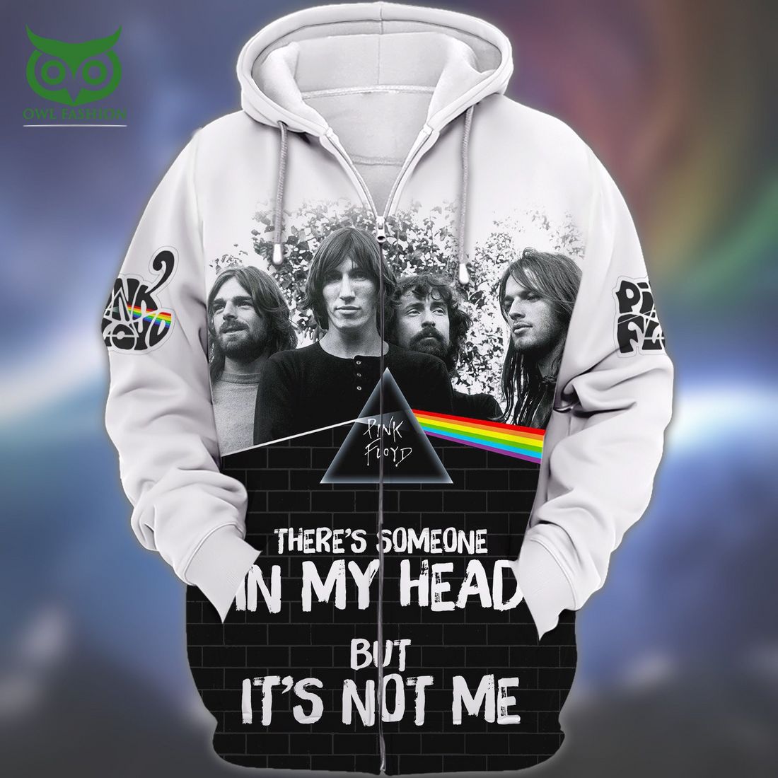 Pink Floy Someone In My Head But Not Me 3D - Adult & Kids T-Shirts, Sweatshirts & Hoodies apparel design preview 1