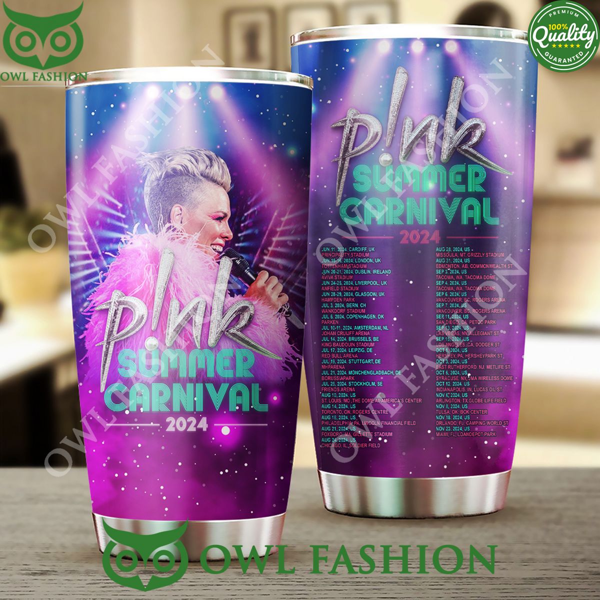 PINK Summer Carnival 2024 Limited Tumbler Cup - Adult & Kids T-Shirts, Sweatshirts & Hoodies apparel design preview 1