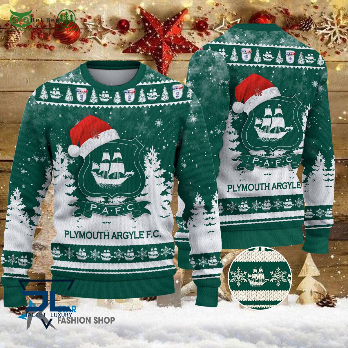 Plymouth Argyle EFL English Football League Champions - Adult & Kids T-Shirts, Sweatshirts & Hoodies apparel design preview 1