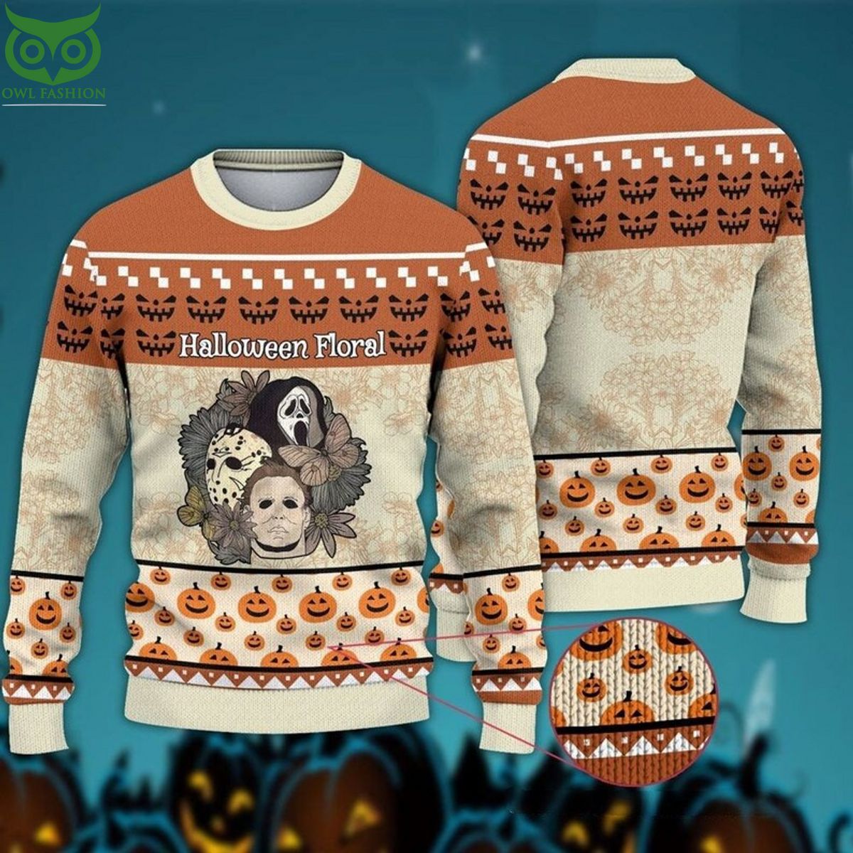 Special Design Michael Myers And Friends Christmas 3D - Adult & Kids T-Shirts, Sweatshirts & Hoodies apparel design preview 1