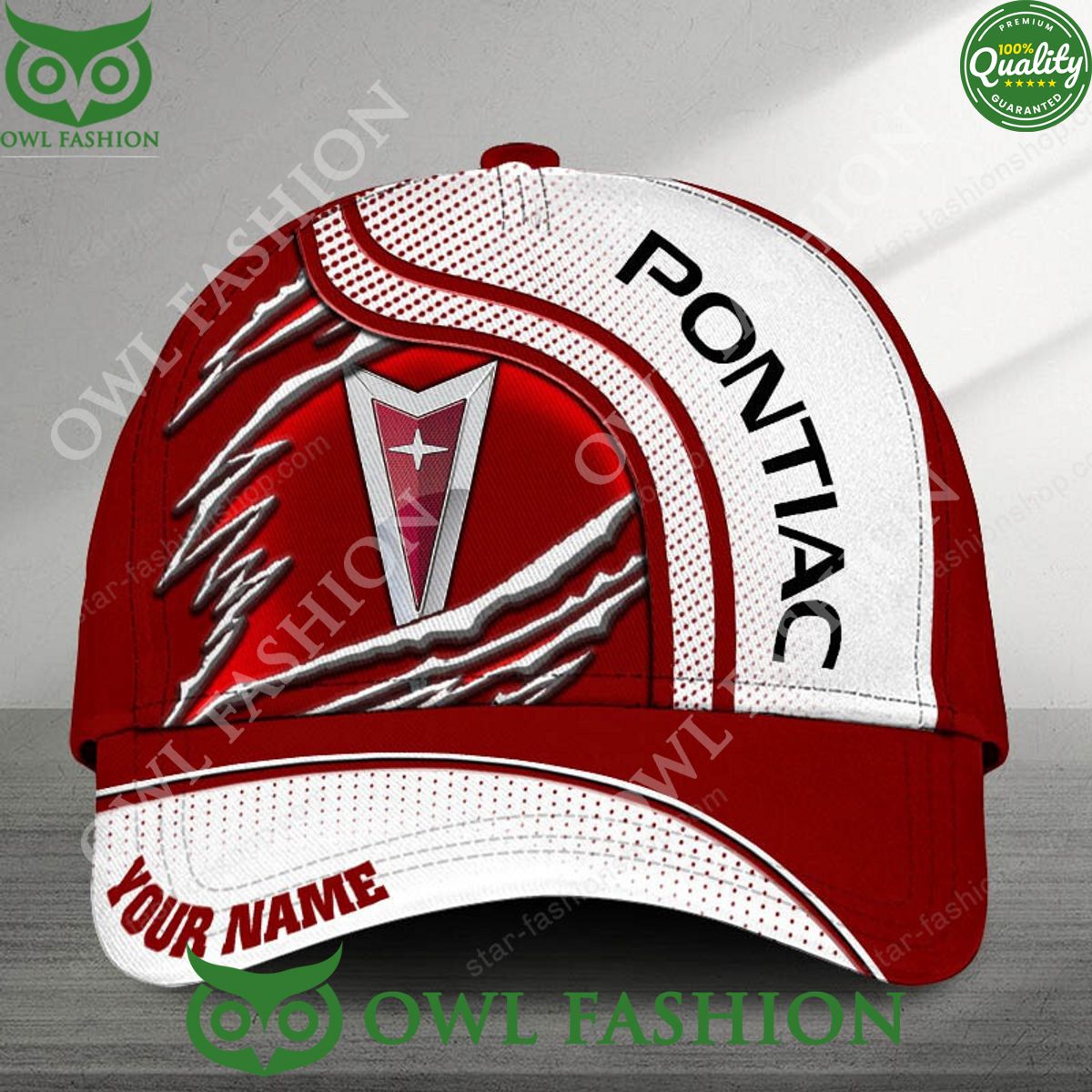 Pontiac Scratches Trending Custom Classic Cap - Adult & Kids T-Shirts, Sweatshirts & Hoodies apparel design preview 1