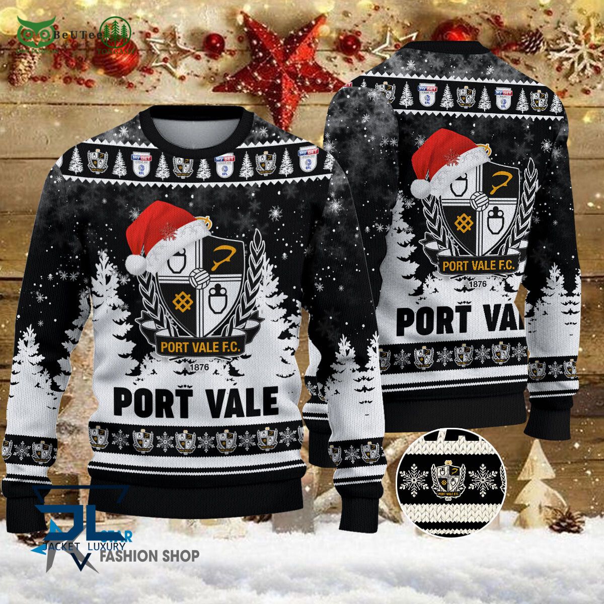 Port Vale EFL English Football League Premium Ugly - Adult & Kids T-Shirts, Sweatshirts & Hoodies apparel design preview 1