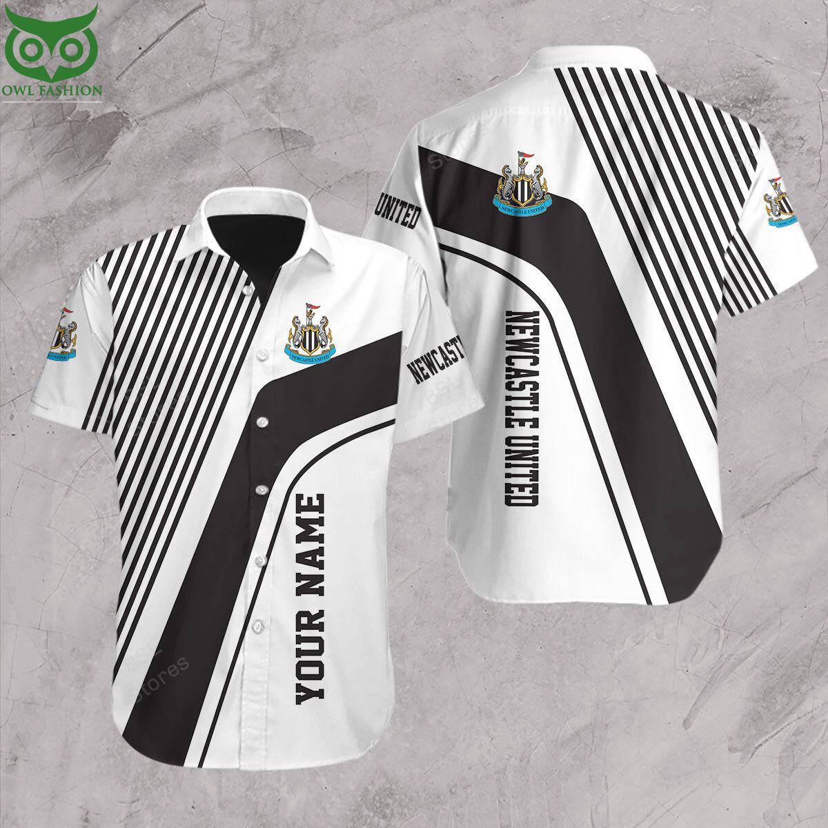 Premier League Newcastle United Customized Hawaiian - Adult & Kids T-Shirts, Sweatshirts & Hoodies apparel design preview 1