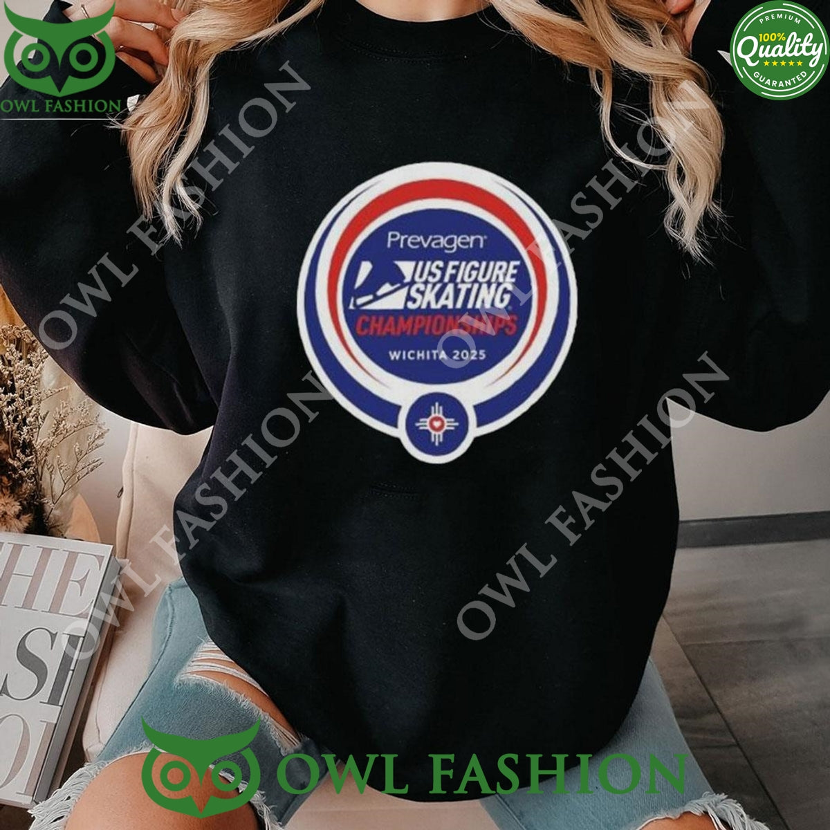 Prevagen Us Figure Skating Championships 2025 - Adult & Kids T-Shirts, Sweatshirts & Hoodies apparel design preview 1
