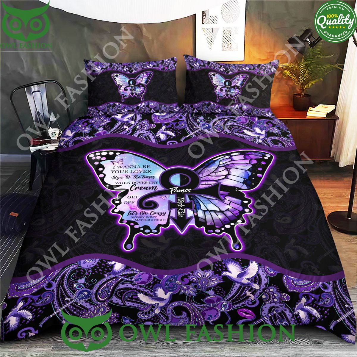 Prince I Wanna Be Your Lover Limited Bedding set - Adult & Kids T-Shirts, Sweatshirts & Hoodies apparel design preview 1