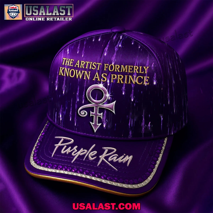 Prince Purple Rain Premium Classic Cap - Adult & Kids T-Shirts, Sweatshirts & Hoodies apparel design preview 1