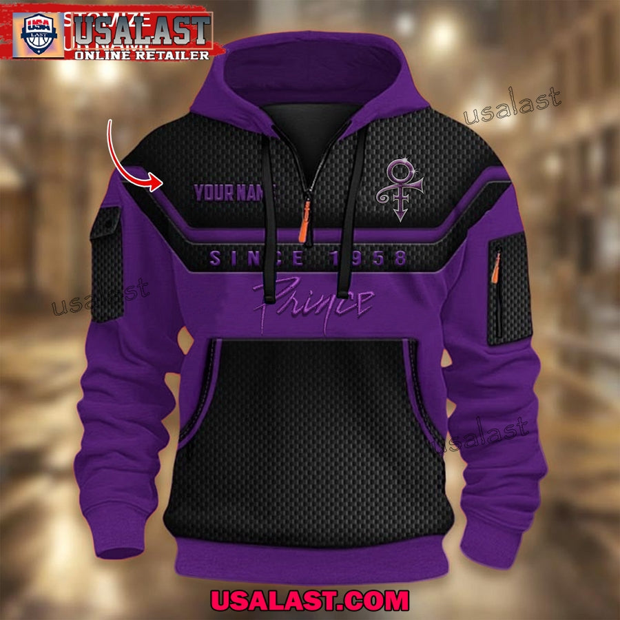 Prince Since 1958 Custom Name Heavy - Adult & Kids T-Shirts, Sweatshirts & Hoodies apparel design preview 1