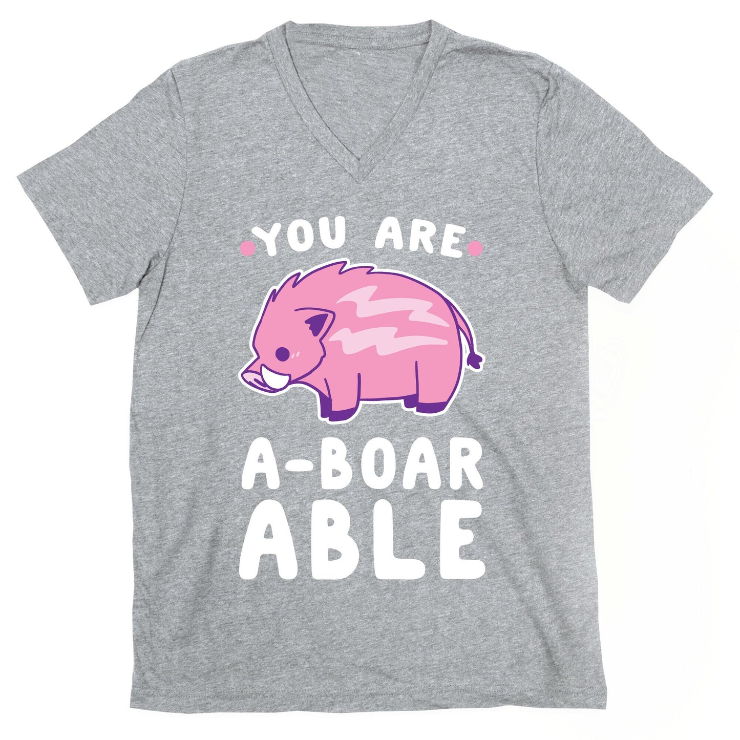 You are Aboarable V-Neck - Adult & Kids T-Shirts, Sweatshirts & Hoodies apparel design preview 1