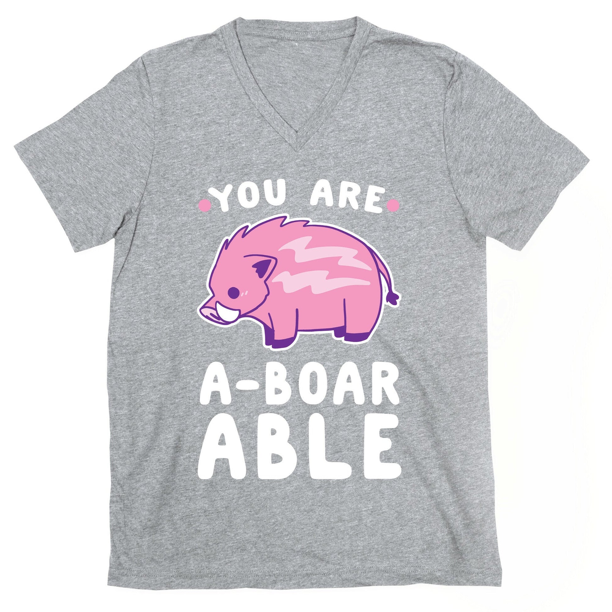 You are Aboarable V-Neck - Adult & Kids T-Shirts, Sweatshirts & Hoodies apparel design preview 1