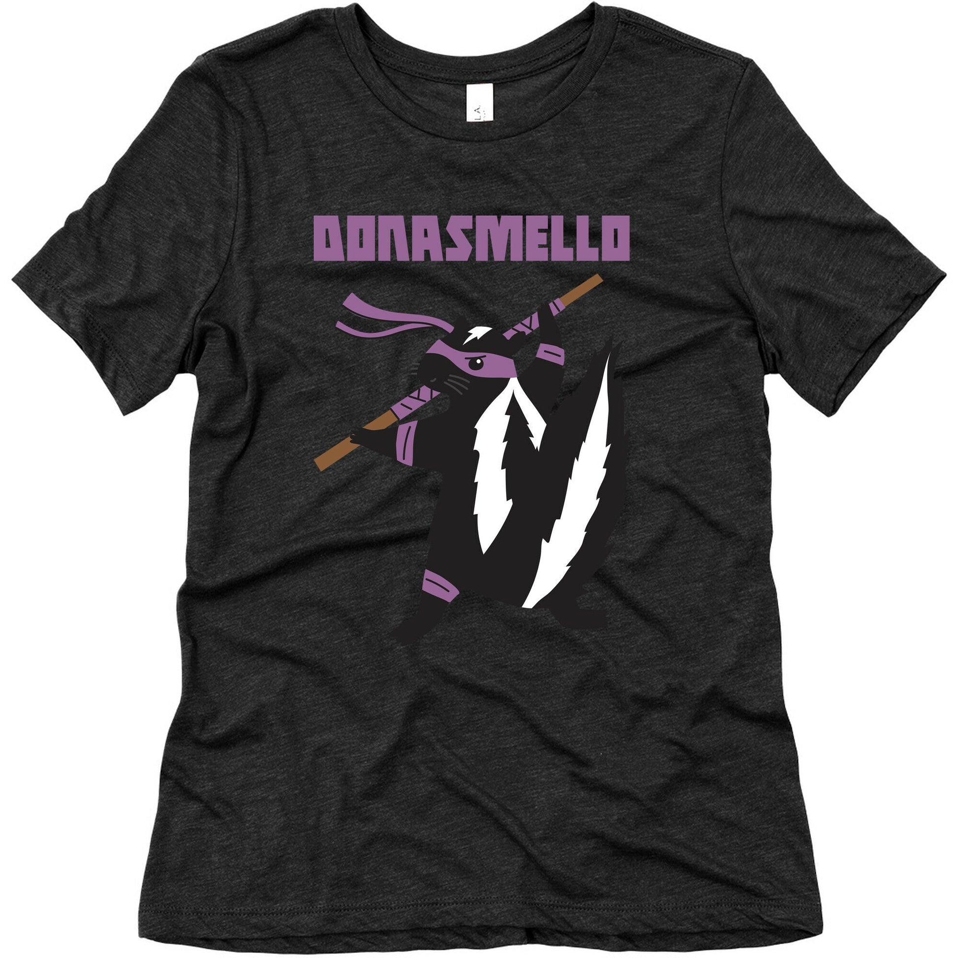 Donasmello (Donatello Skunk) Women's Triblend - Adult & Kids T-Shirts, Sweatshirts & Hoodies apparel design preview 1