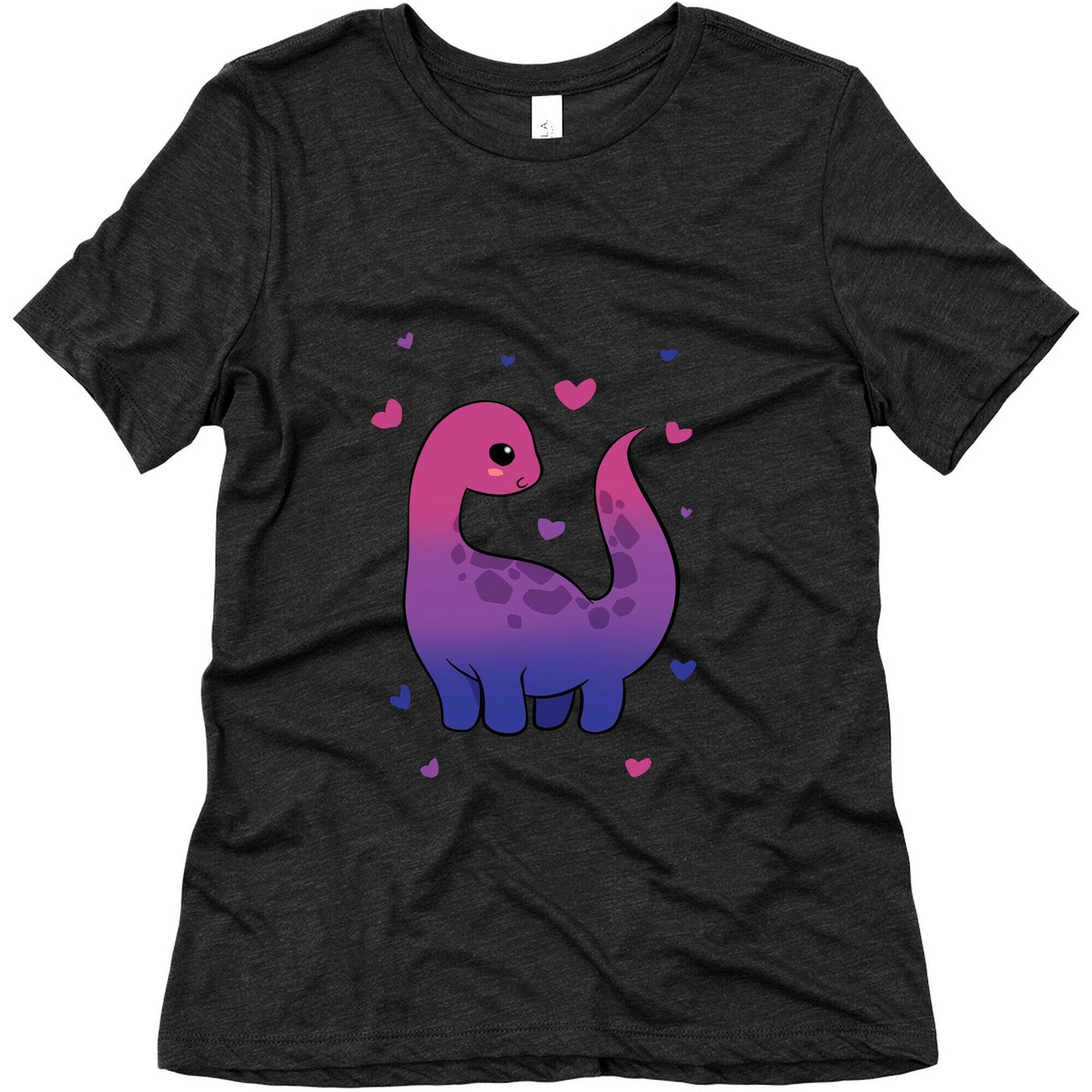 Bisexual-Dino Women's Triblend - Adult & Kids T-Shirts, Sweatshirts & Hoodies apparel design preview 1