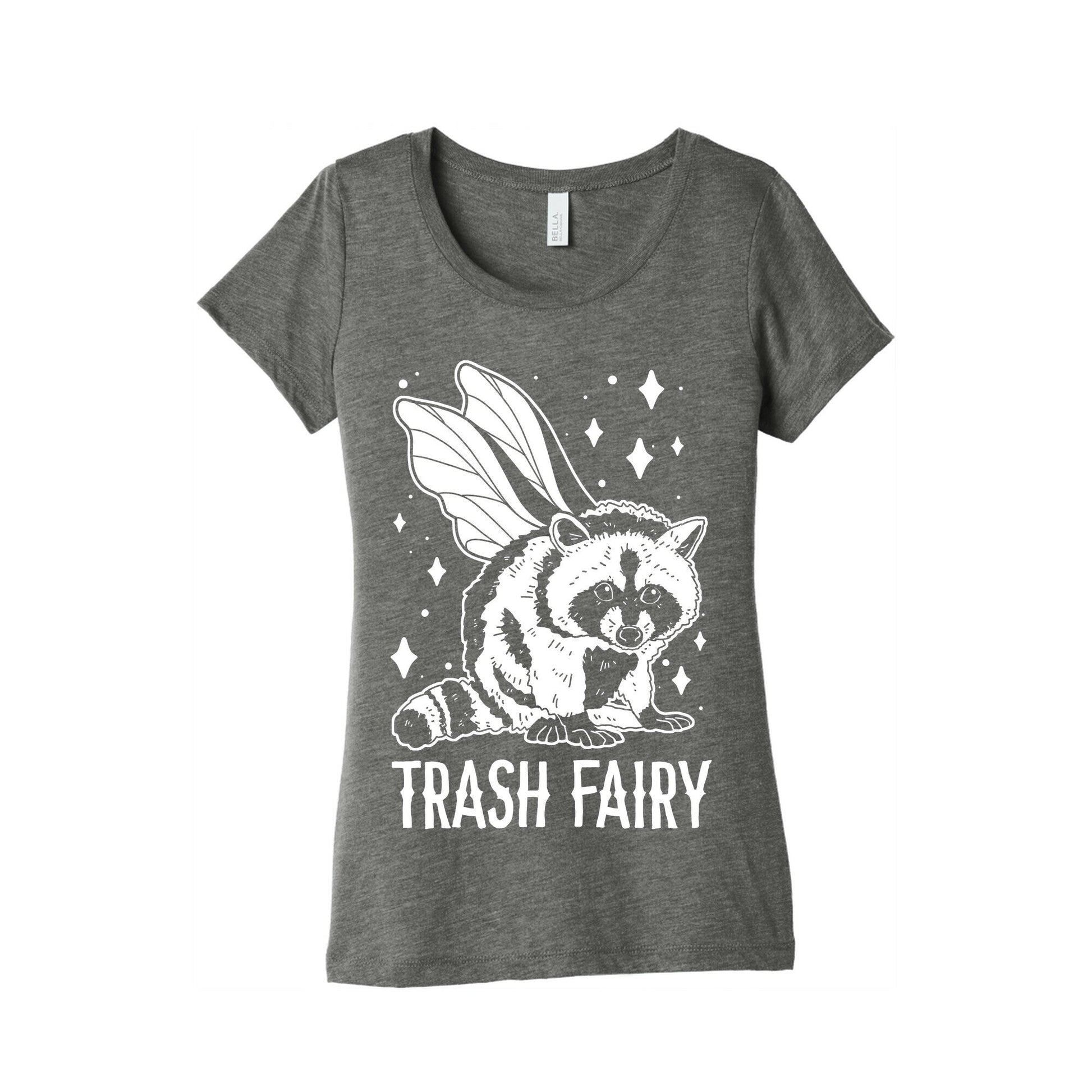 Trash Fairy Women's Triblend - Adult & Kids T-Shirts, Sweatshirts & Hoodies apparel design preview 1