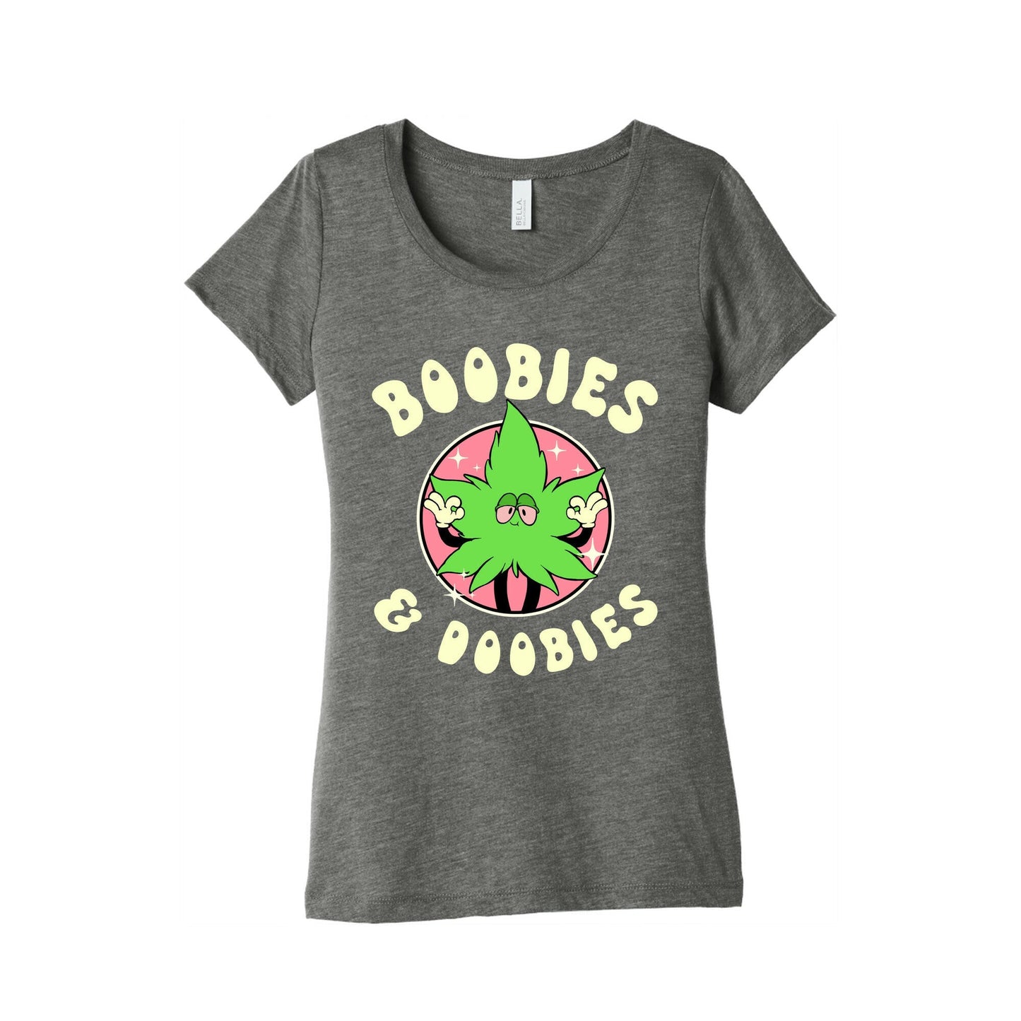 Boobies Doobies Women's Triblend - Adult & Kids T-Shirts, Sweatshirts & Hoodies apparel design preview 1