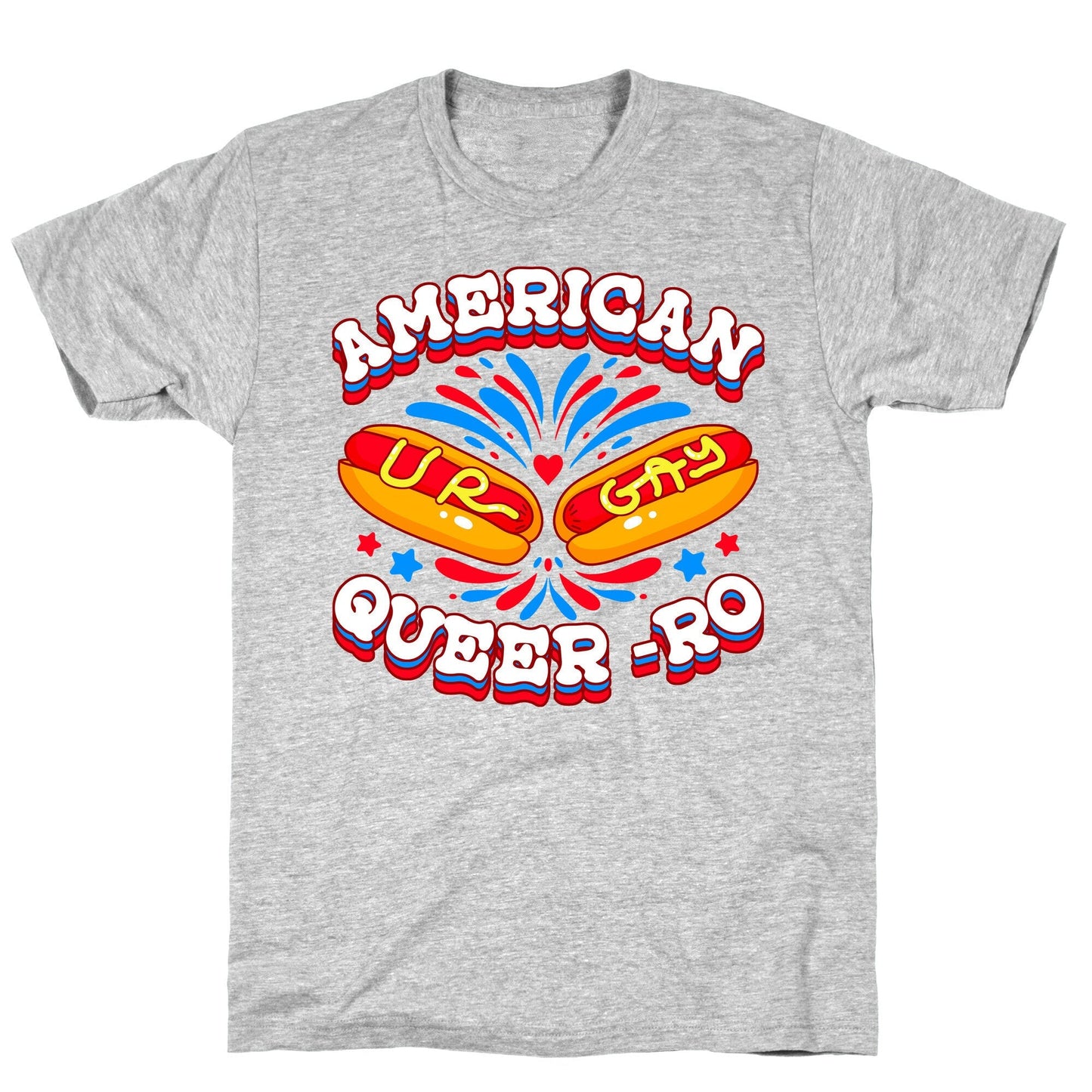 America Queer-Ro - Adult & Kids T-Shirts, Sweatshirts & Hoodies apparel design preview 1