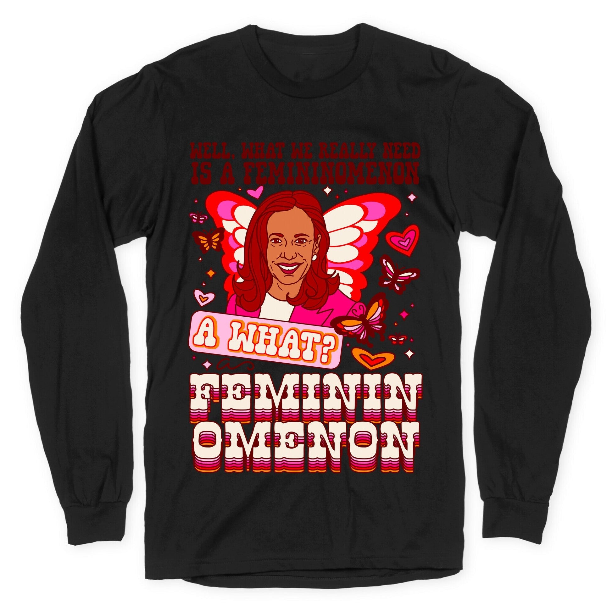 Kamala Harris A Femininomenon - Adult & Kids T-Shirts, Sweatshirts & Hoodies apparel design preview 1