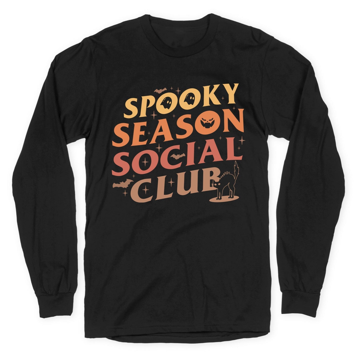 Spooky Season Social Club - Adult & Kids T-Shirts, Sweatshirts & Hoodies apparel design preview 1