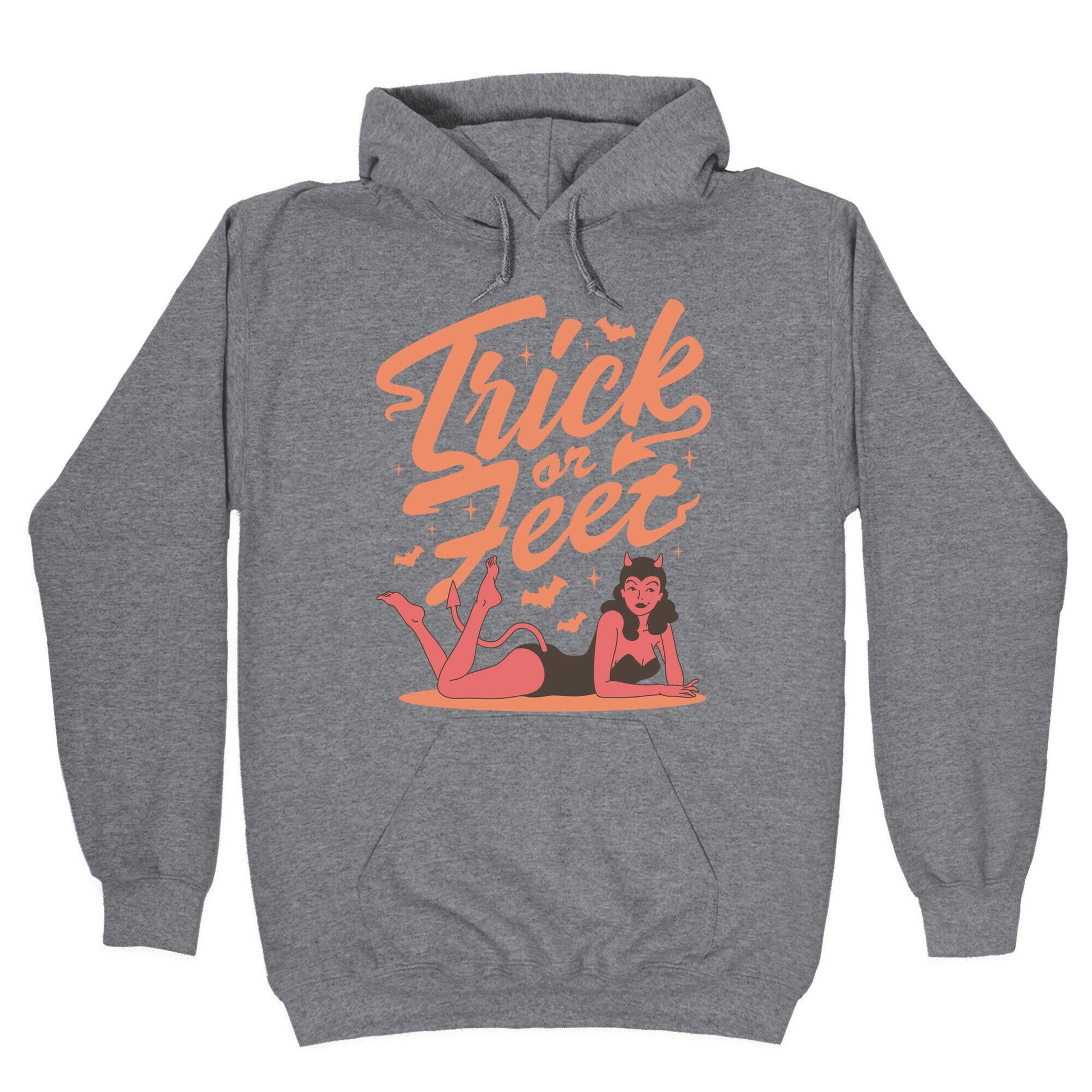 Trick or Feet - Adult & Kids T-Shirts, Sweatshirts & Hoodies apparel design preview 1