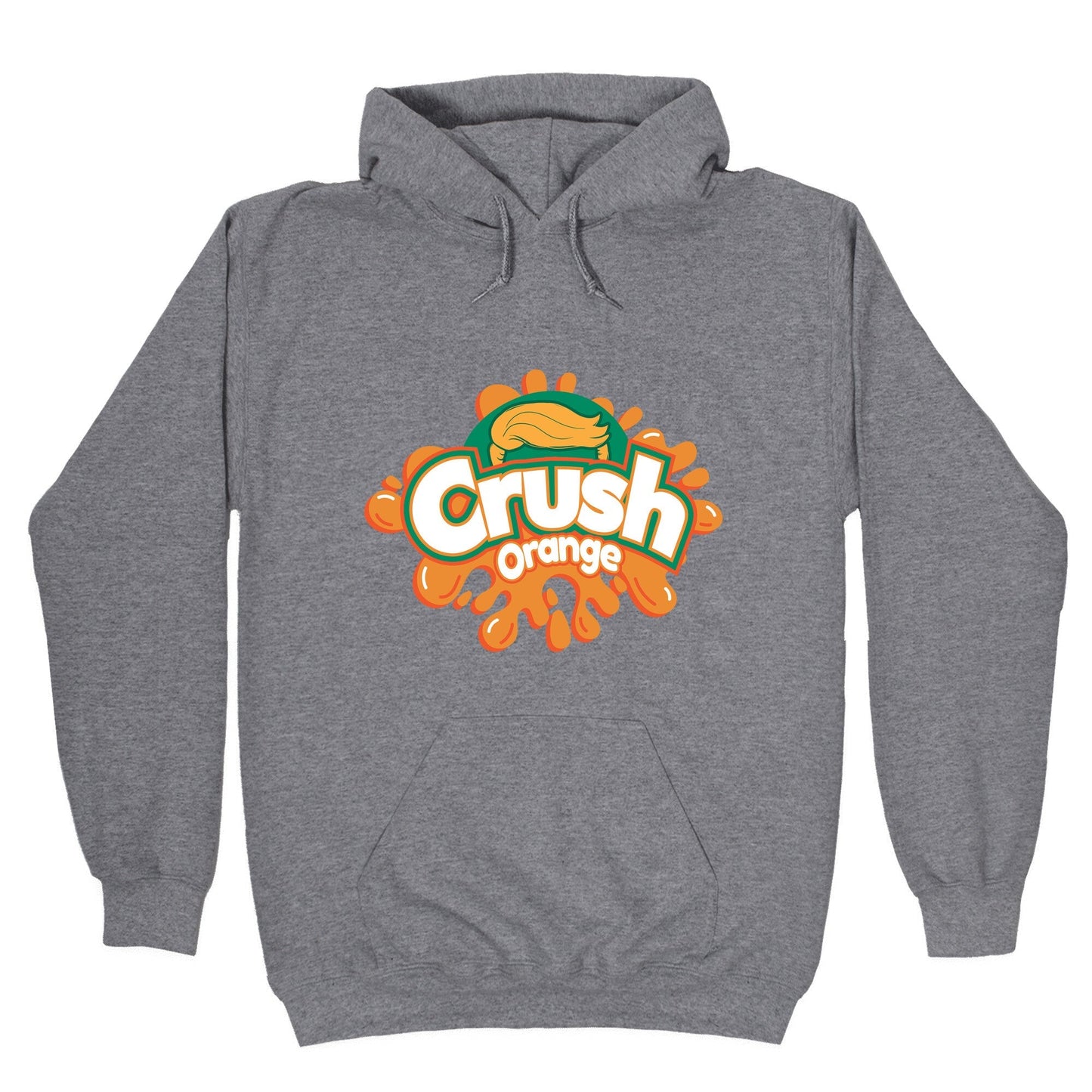 Orange Crush Harris Walz 2024 - Adult & Kids T-Shirts, Sweatshirts & Hoodies apparel design preview 1