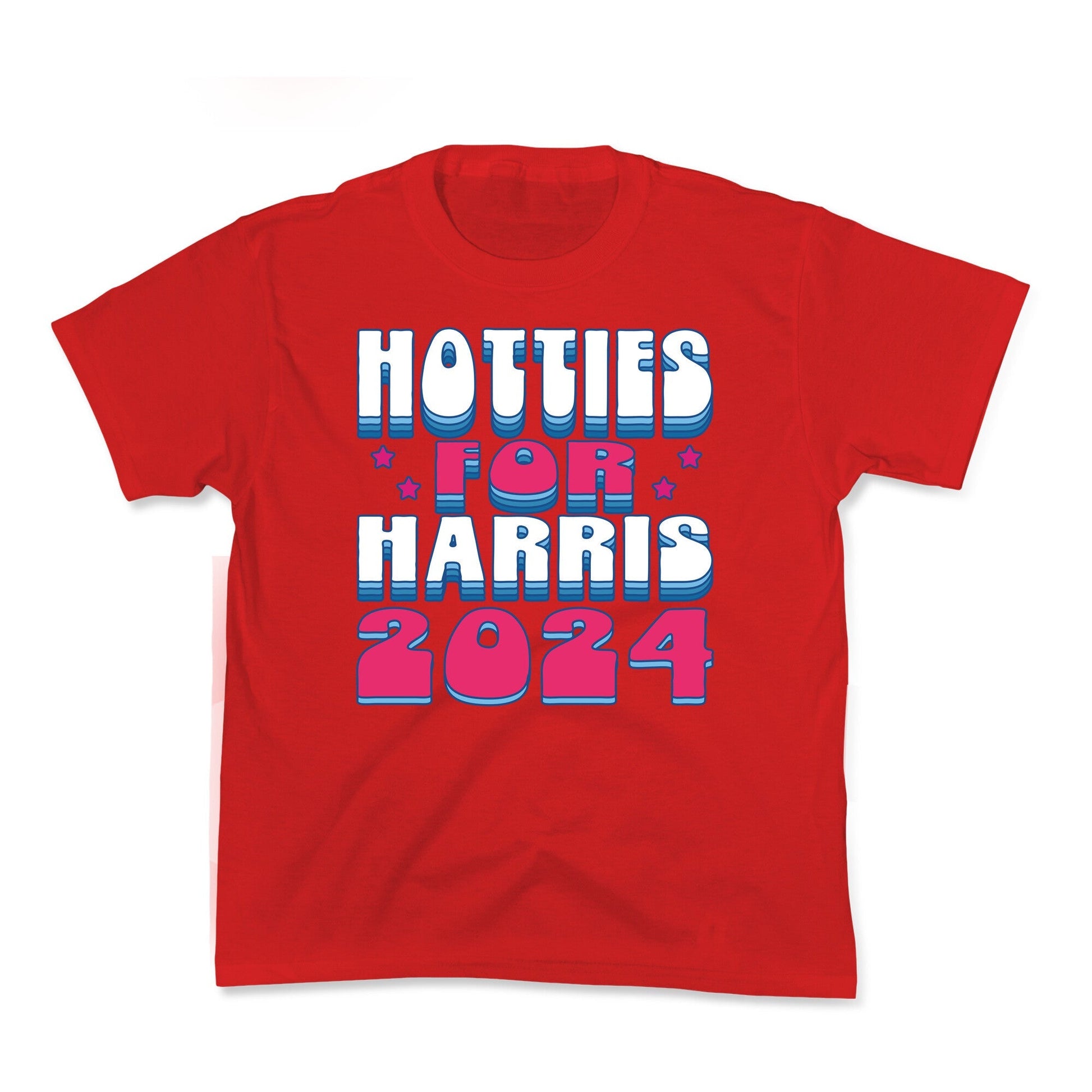 Hotties for Kamala Harris - Adult & Kids T-Shirts, Sweatshirts & Hoodies apparel design preview 1