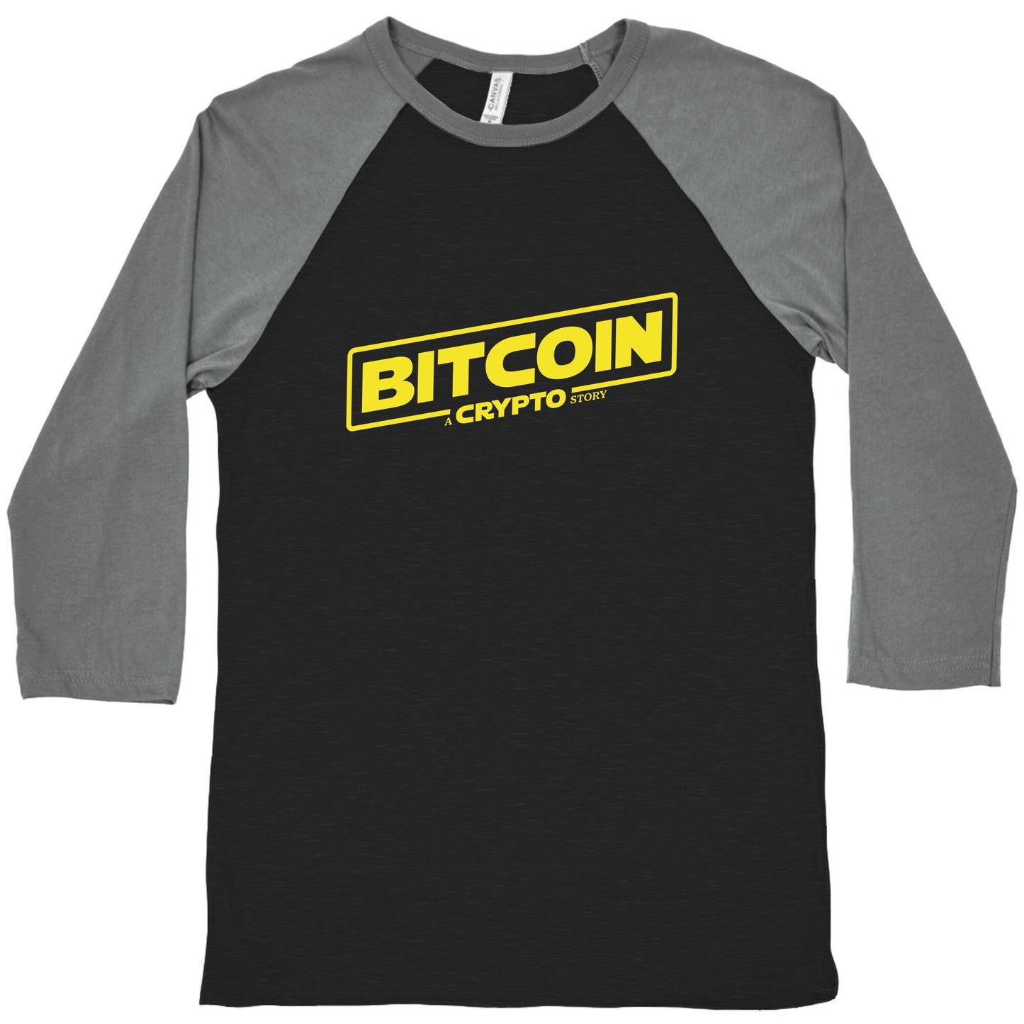 Bitcoin Crypto Baseball - Adult & Kids T-Shirts, Sweatshirts & Hoodies apparel design preview 1
