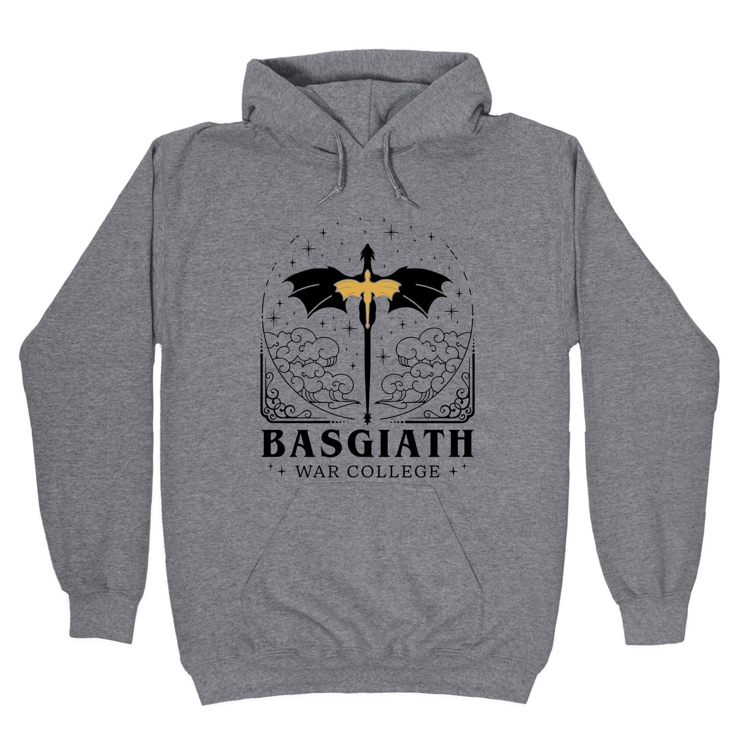 Fourth Wing Basgiath War College - Adult & Kids T-Shirts, Sweatshirts & Hoodies apparel design preview 1