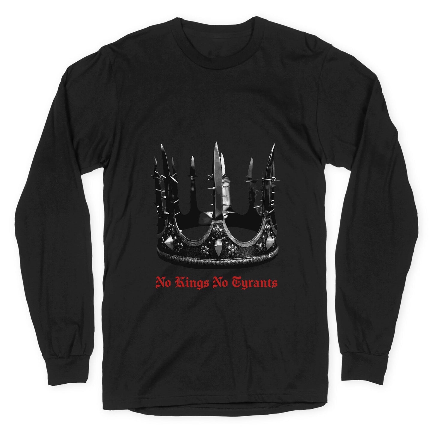 No Kings Tyrants Crown - Adult & Kids T-Shirts, Sweatshirts & Hoodies apparel design preview 1