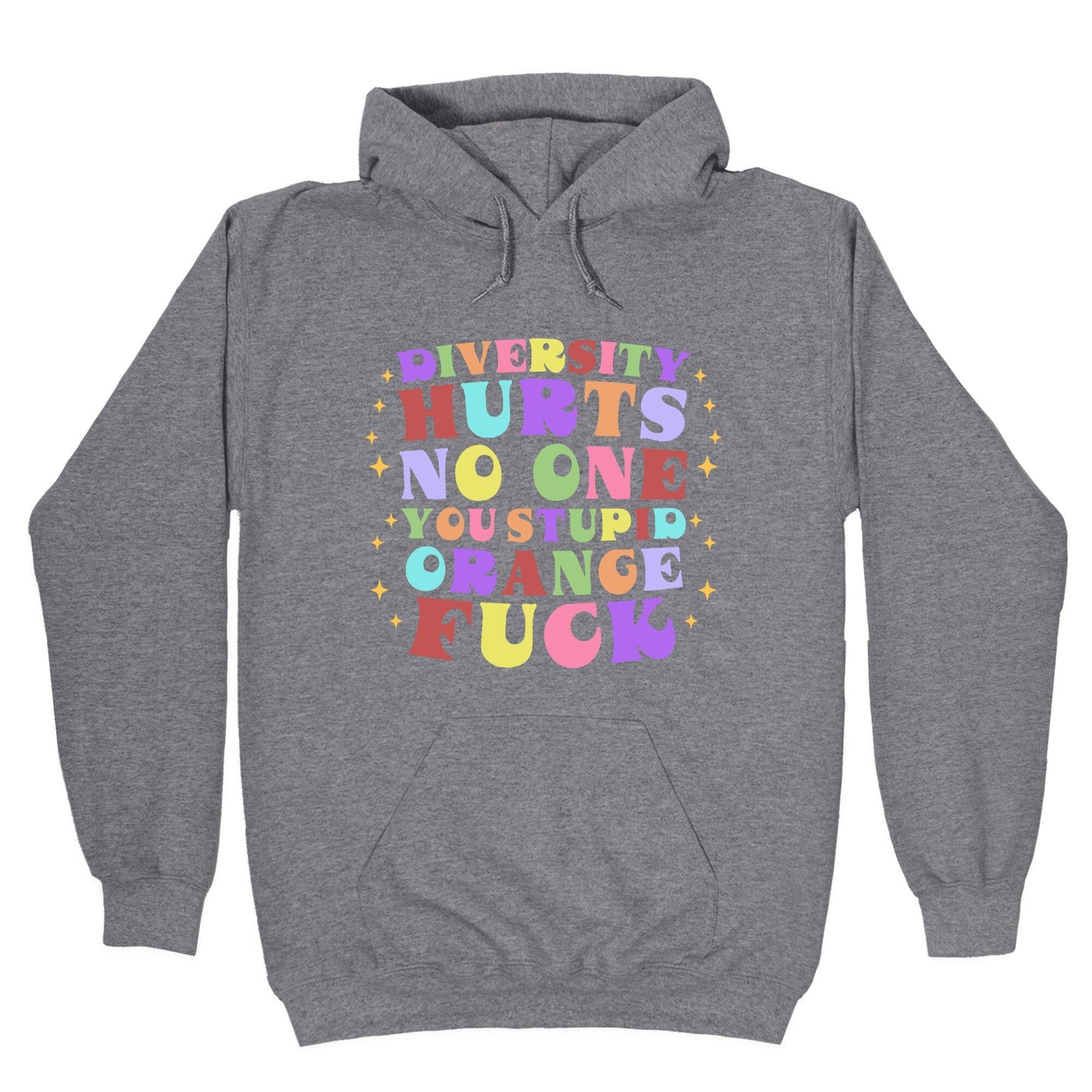 Diversity Hurts No One - Adult & Kids T-Shirts, Sweatshirts & Hoodies apparel design preview 1