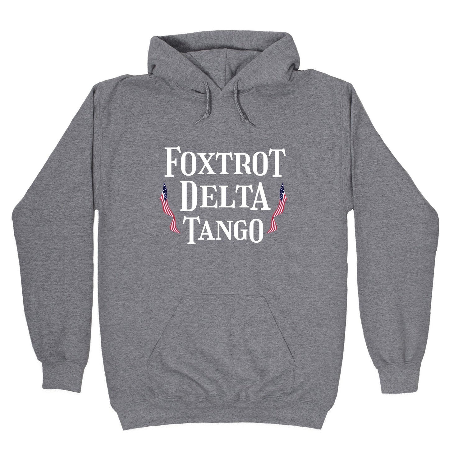 Foxtrot Delta Tango - Adult & Kids T-Shirts, Sweatshirts & Hoodies apparel design preview 1