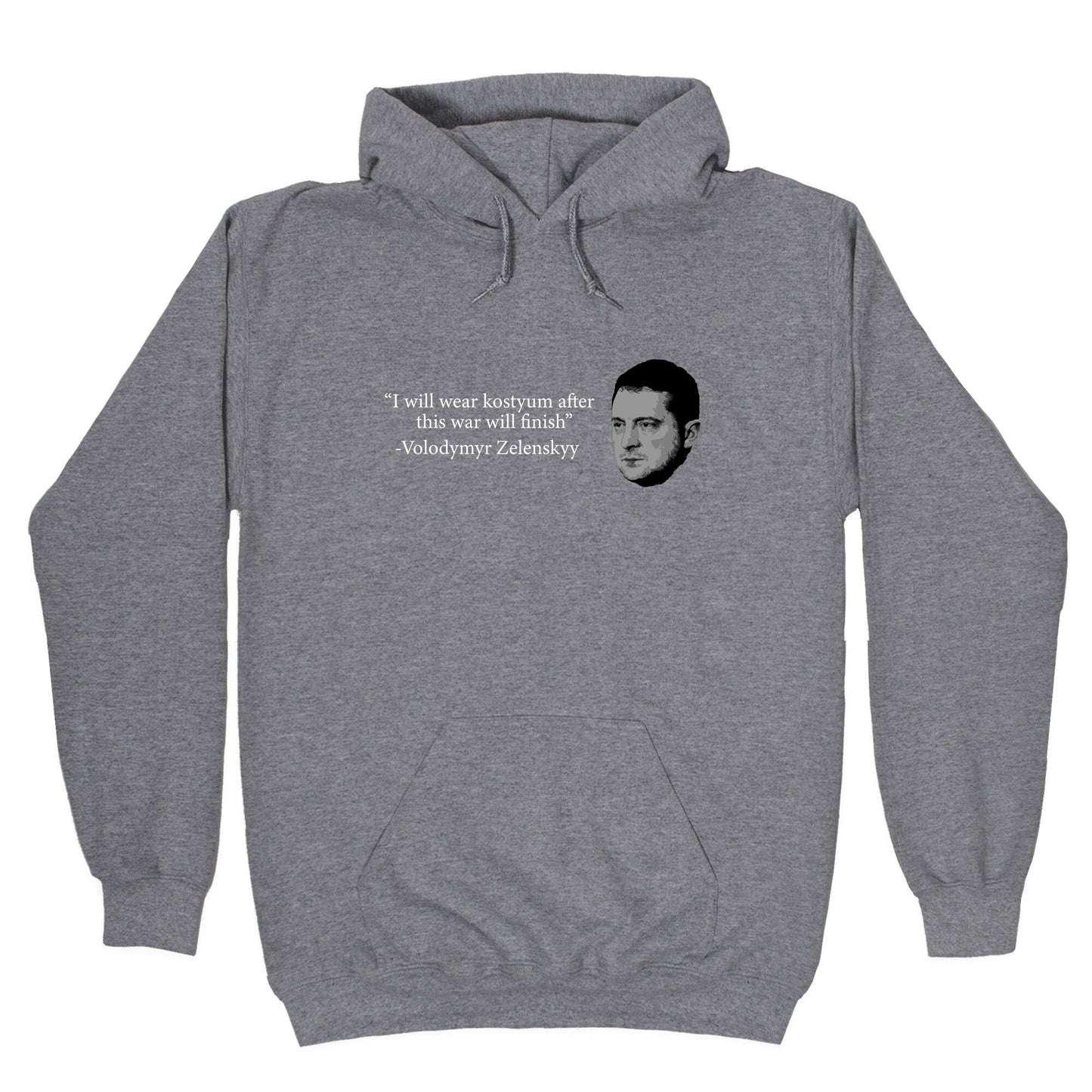 Zelensky Trump Costume Quote - Adult & Kids T-Shirts, Sweatshirts & Hoodies apparel design preview 1