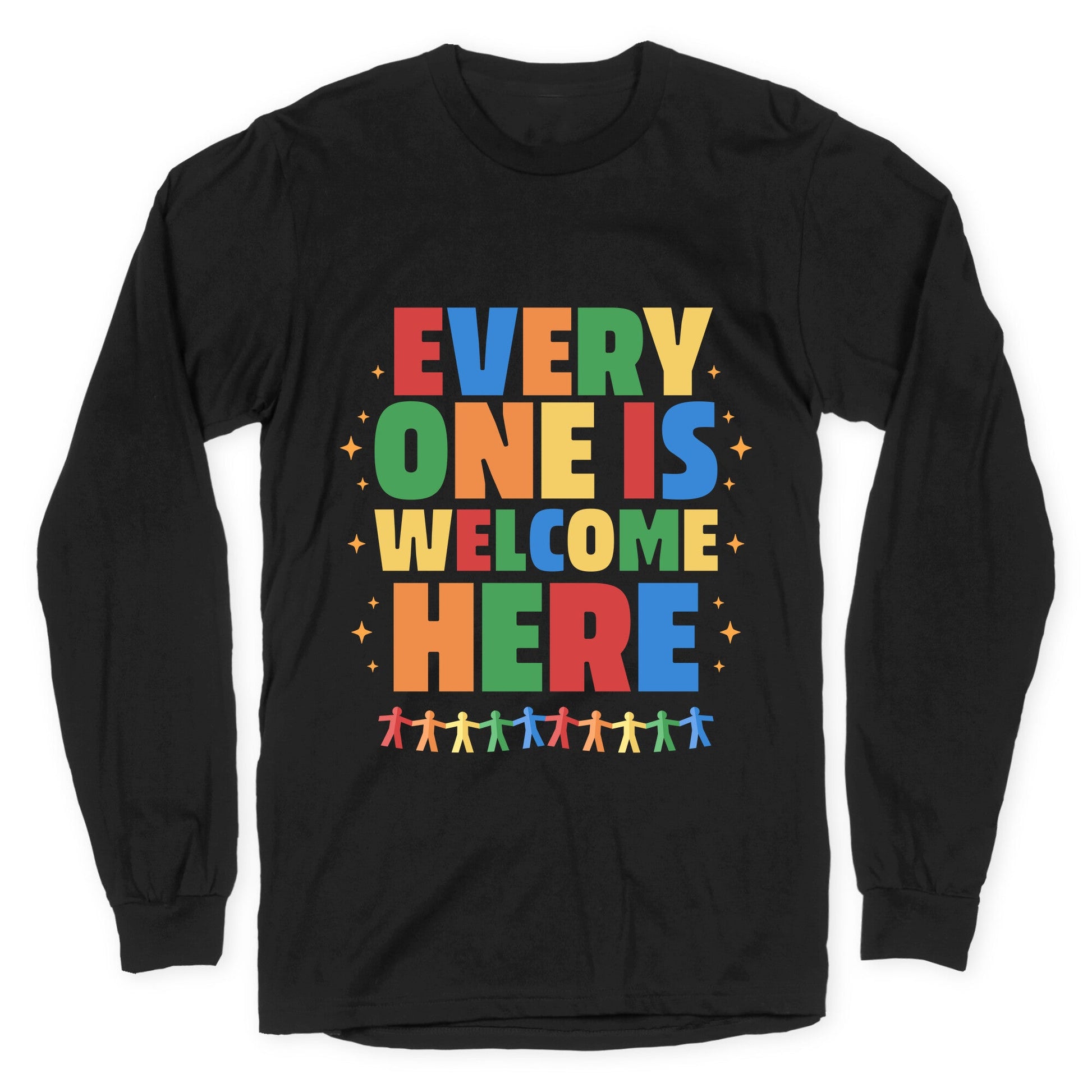 Everyone Is Welcome Here - Adult & Kids T-Shirts, Sweatshirts & Hoodies apparel design preview 1