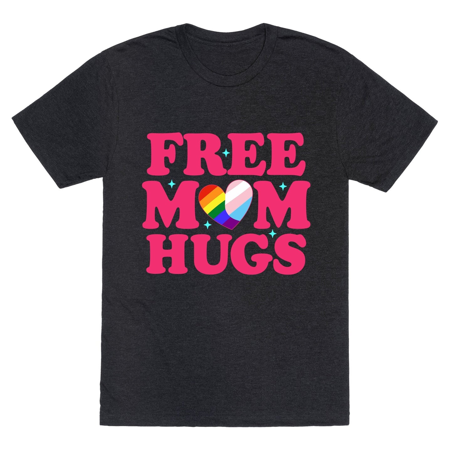 Free Mom Hugs Pride Unisex Triblend - Adult & Kids T-Shirts, Sweatshirts & Hoodies apparel design preview 1